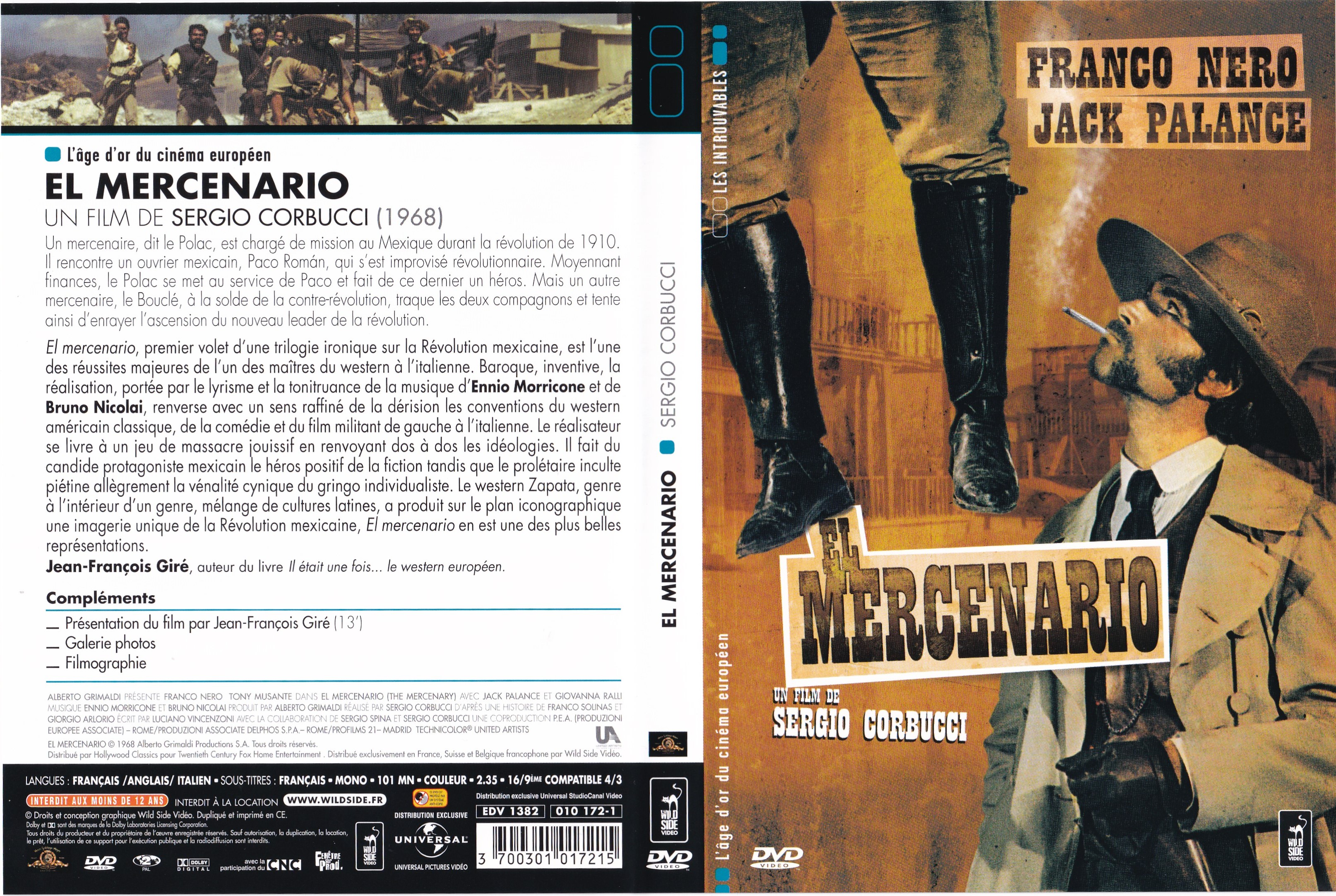 Jaquette DVD El Mercenario