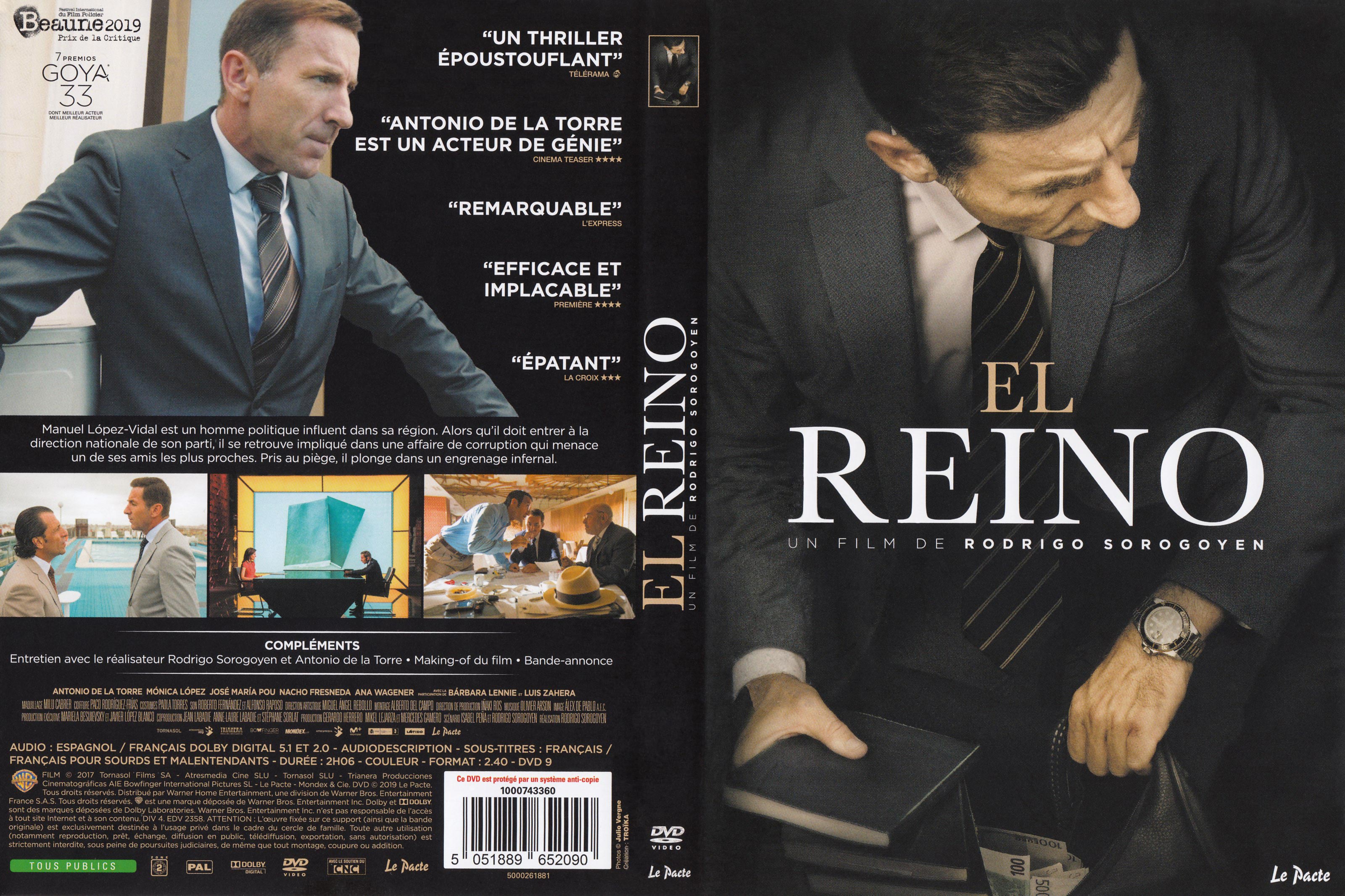 Jaquette DVD El reino