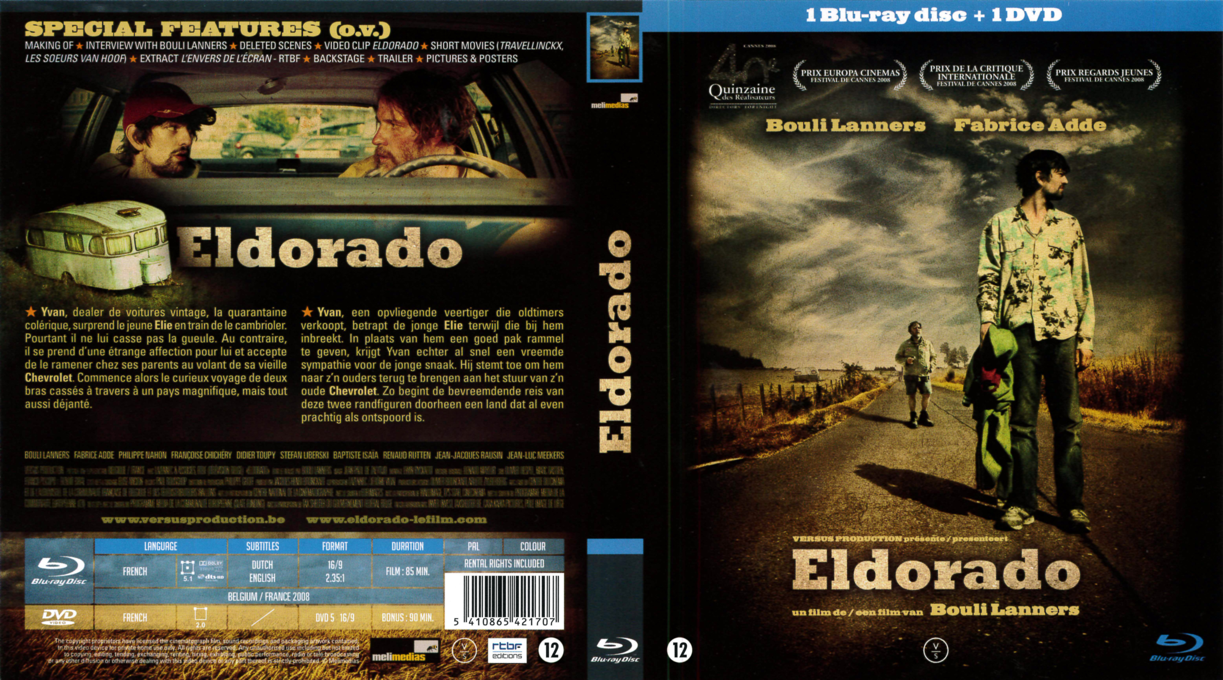 Jaquette DVD Eldorado (BLU-RAY)