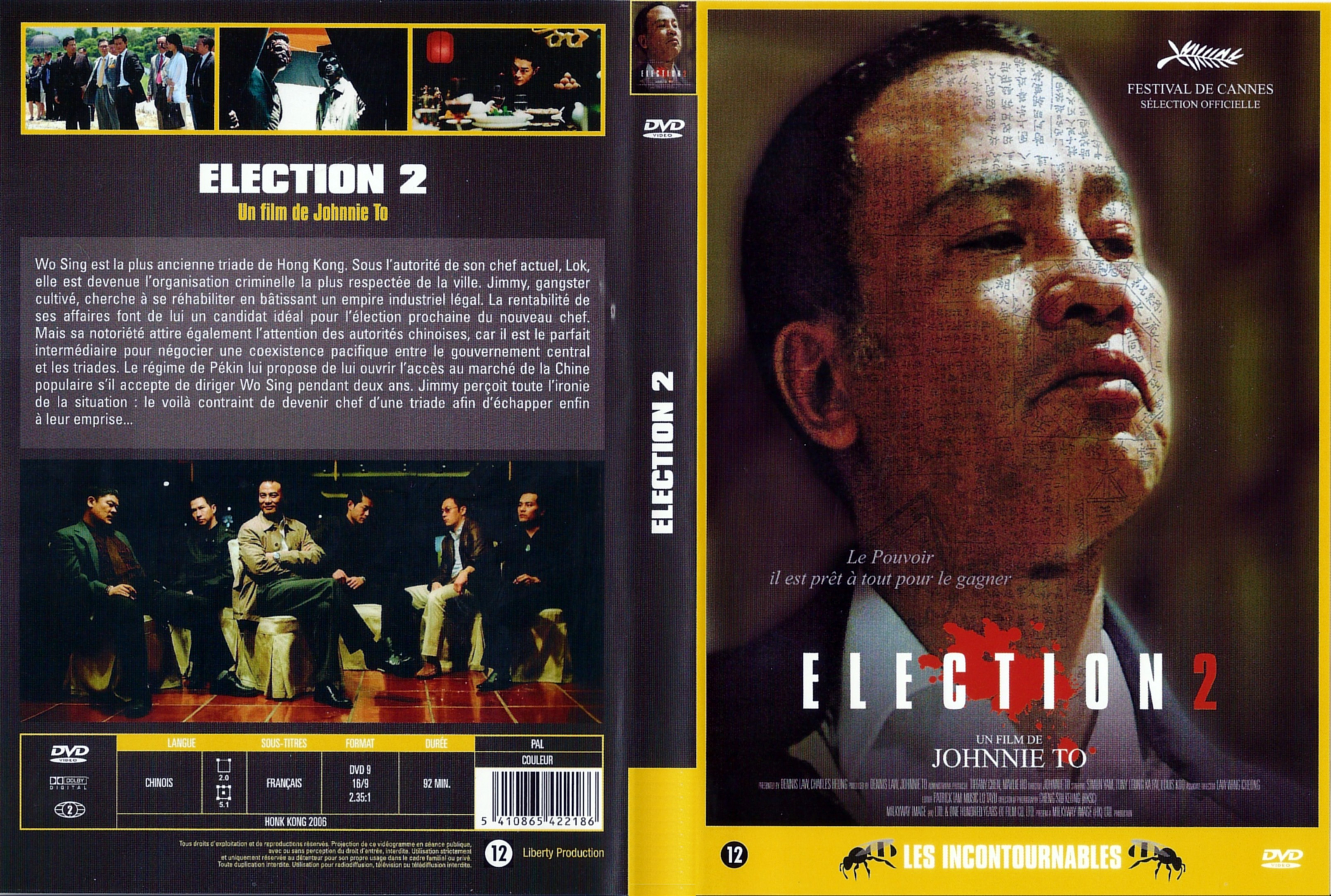Jaquette DVD Election 2