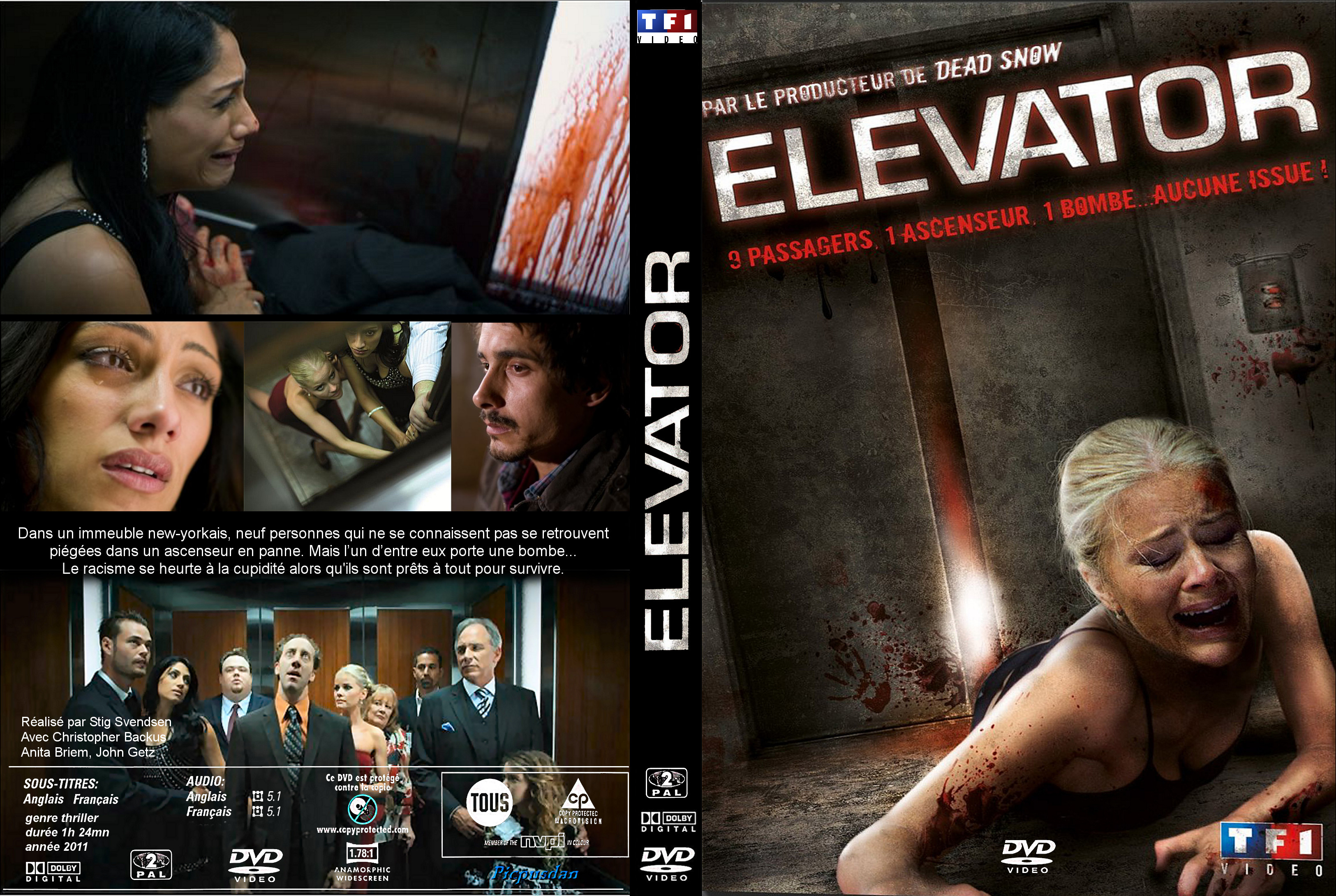 Jaquette DVD Elevator custom