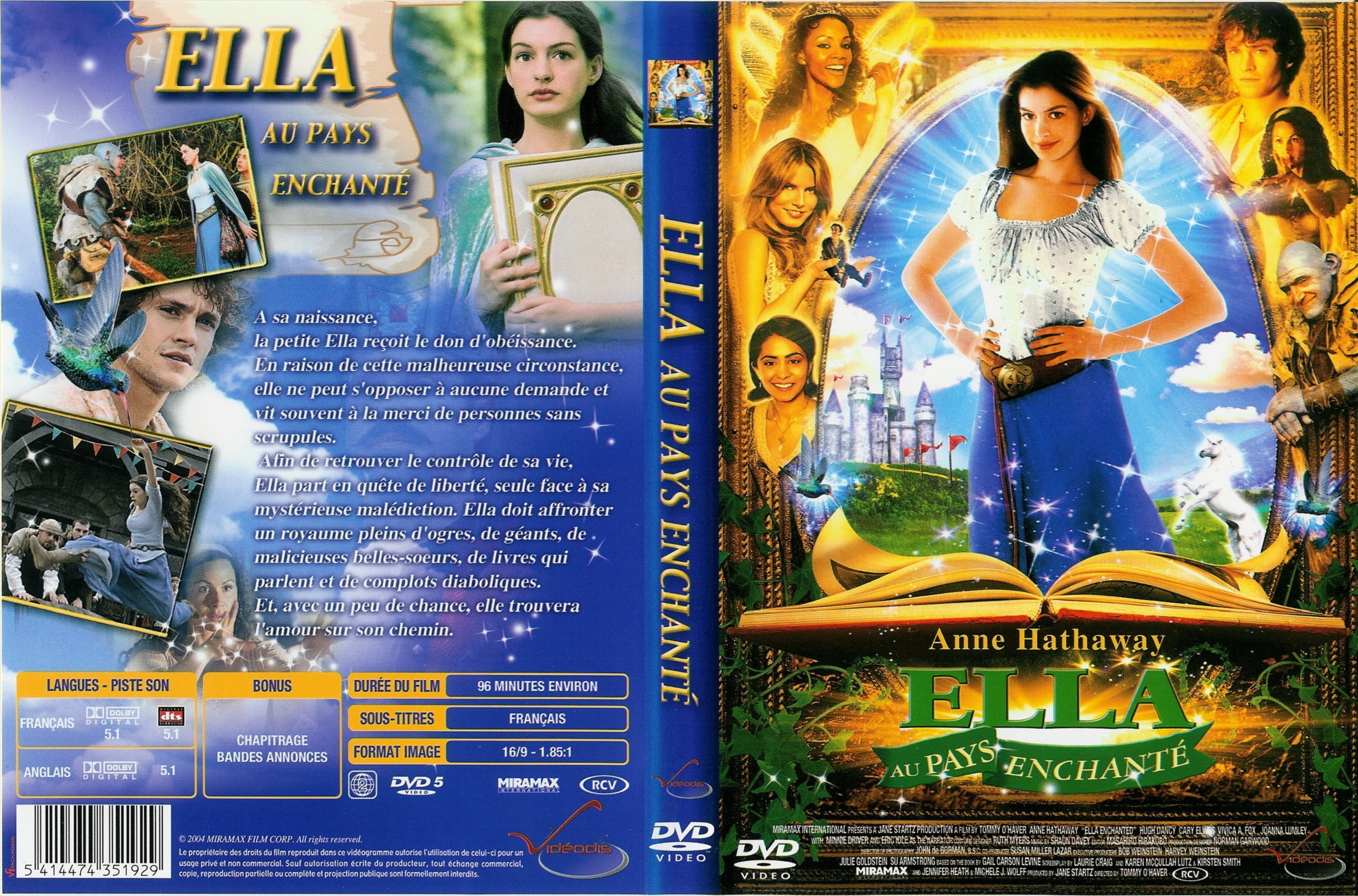 Jaquette DVD Ella au pays enchant