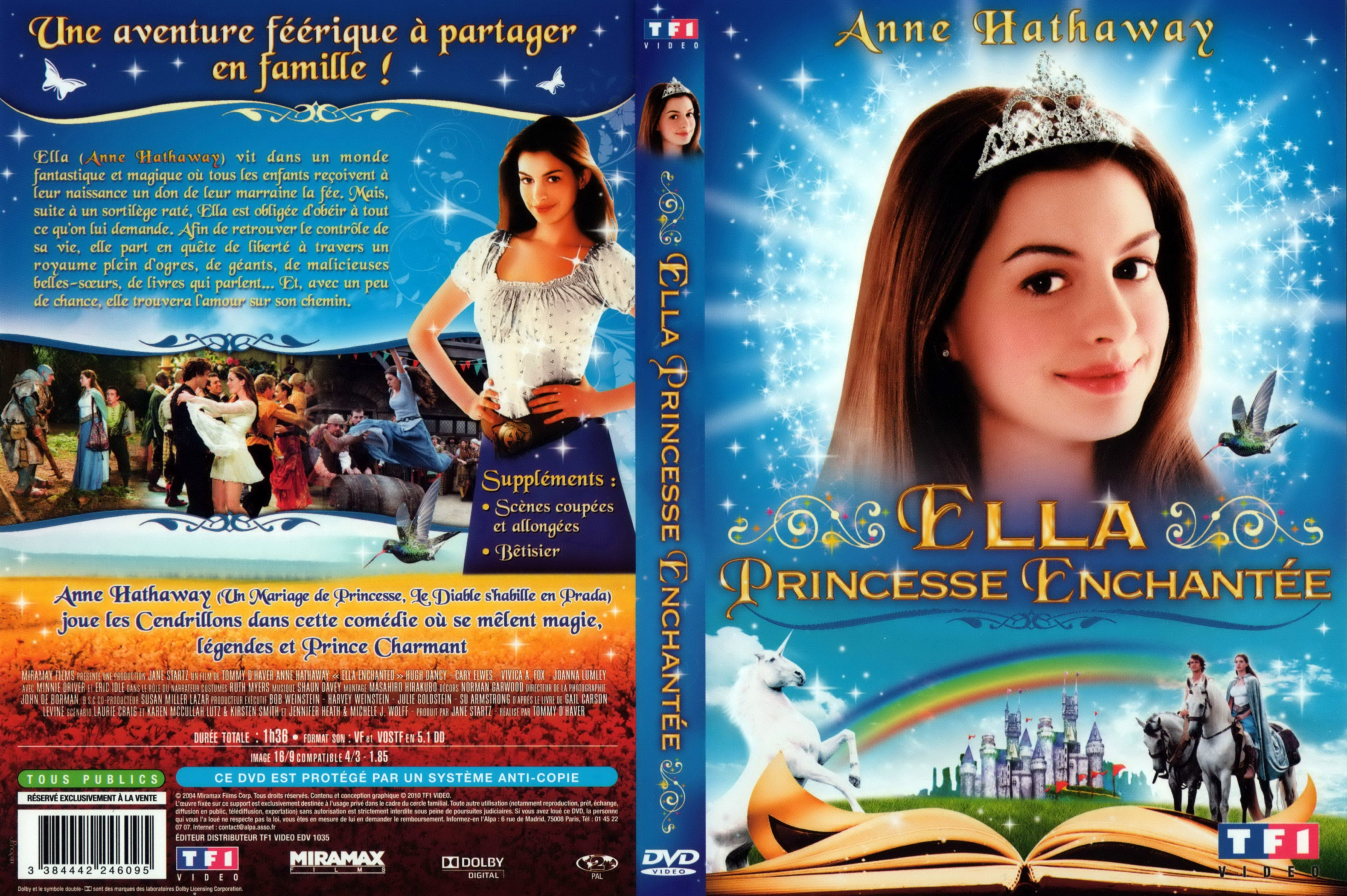 Jaquette DVD Ella princesse enchante