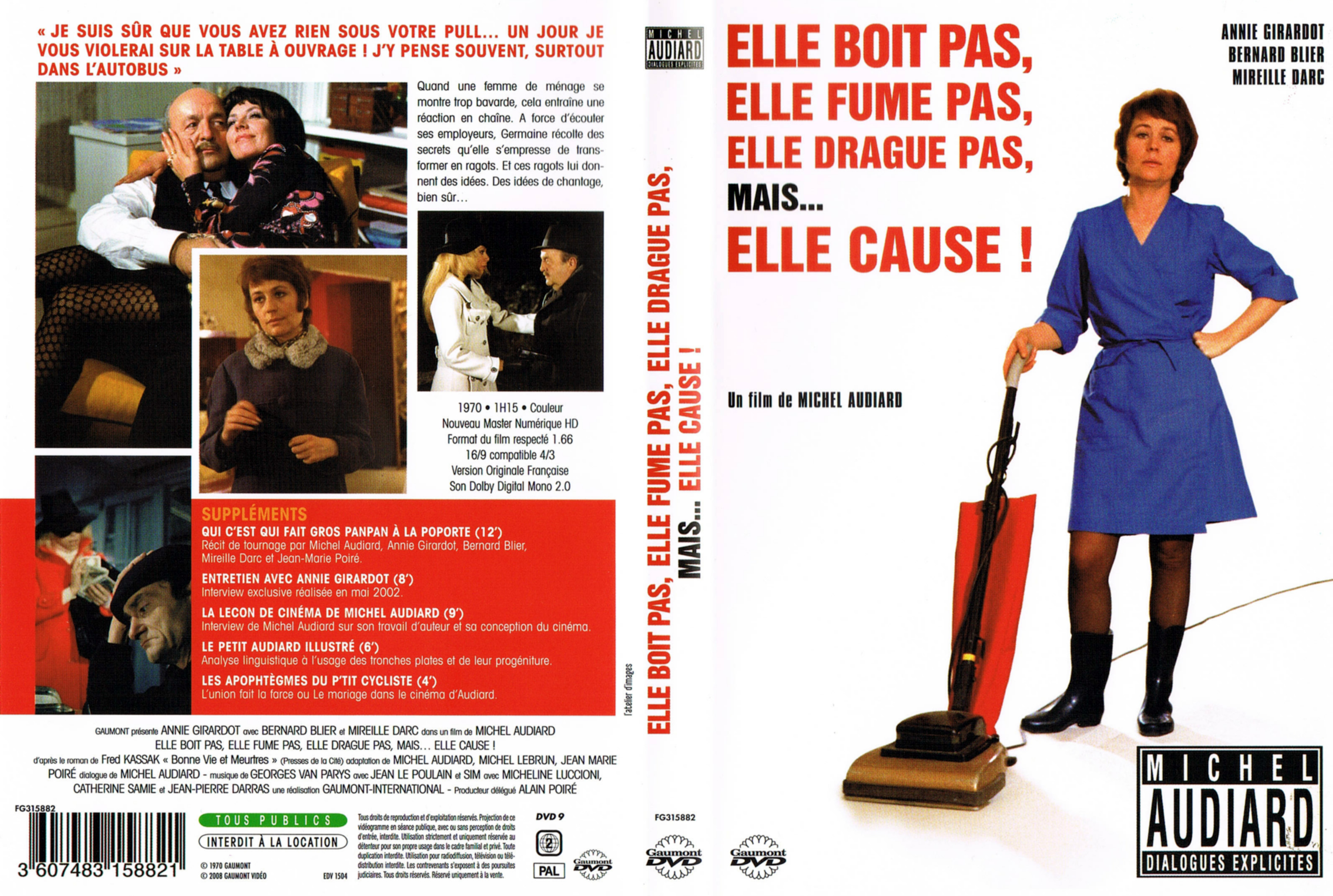 Jaquette DVD Elle boit pas elle fume pas elle drague pas mais elle cause