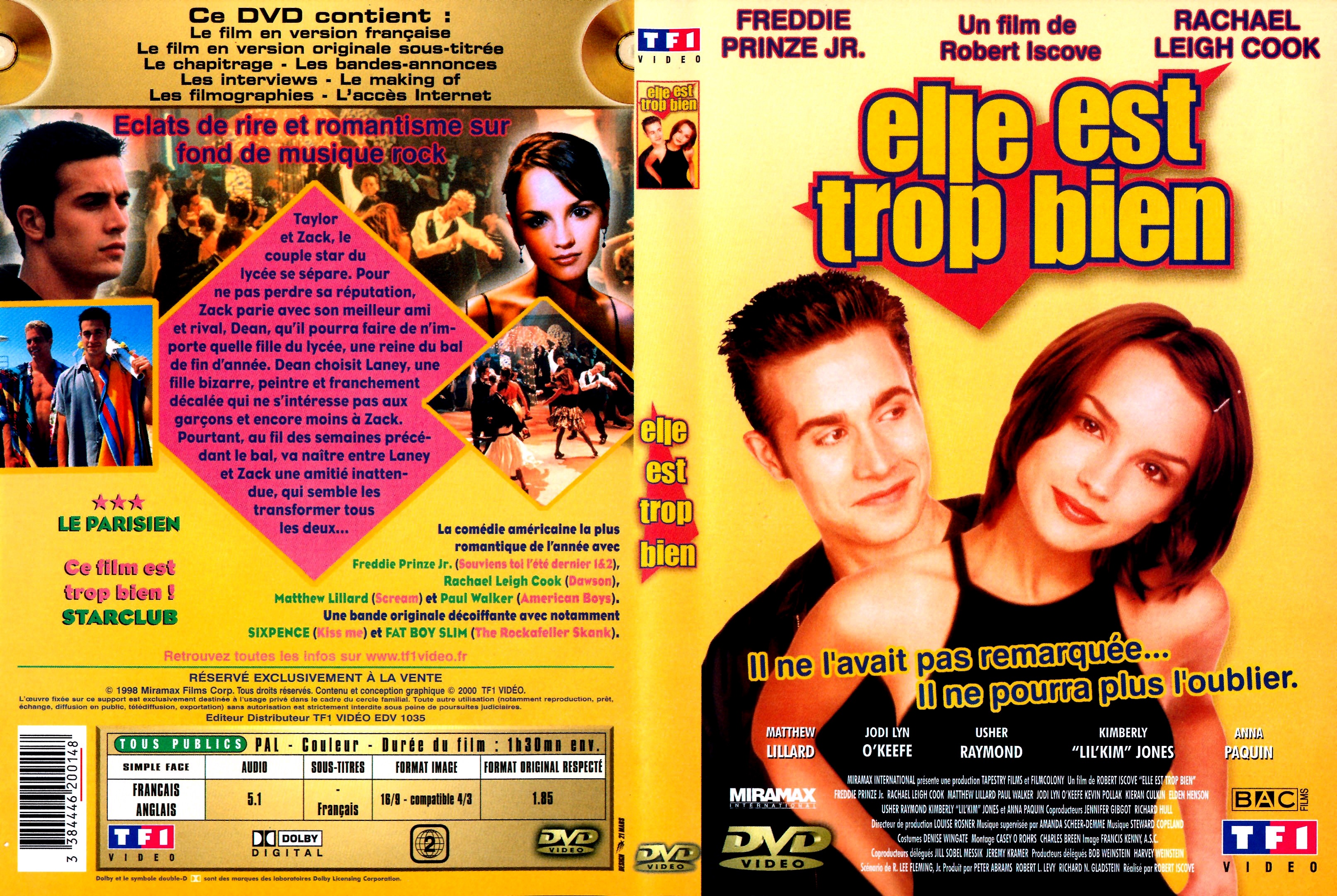 Jaquette DVD Elle est trop bien