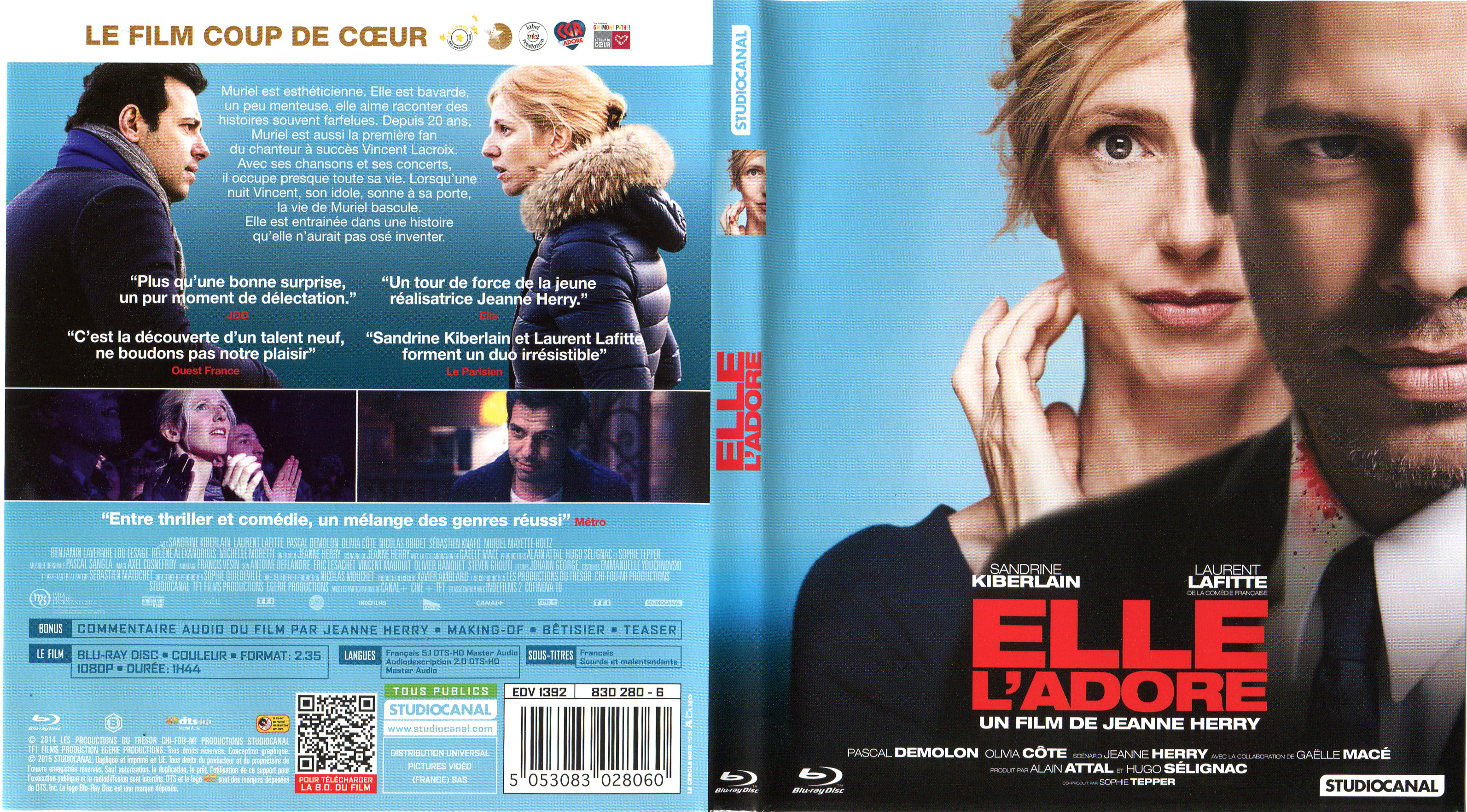 Jaquette DVD Elle l