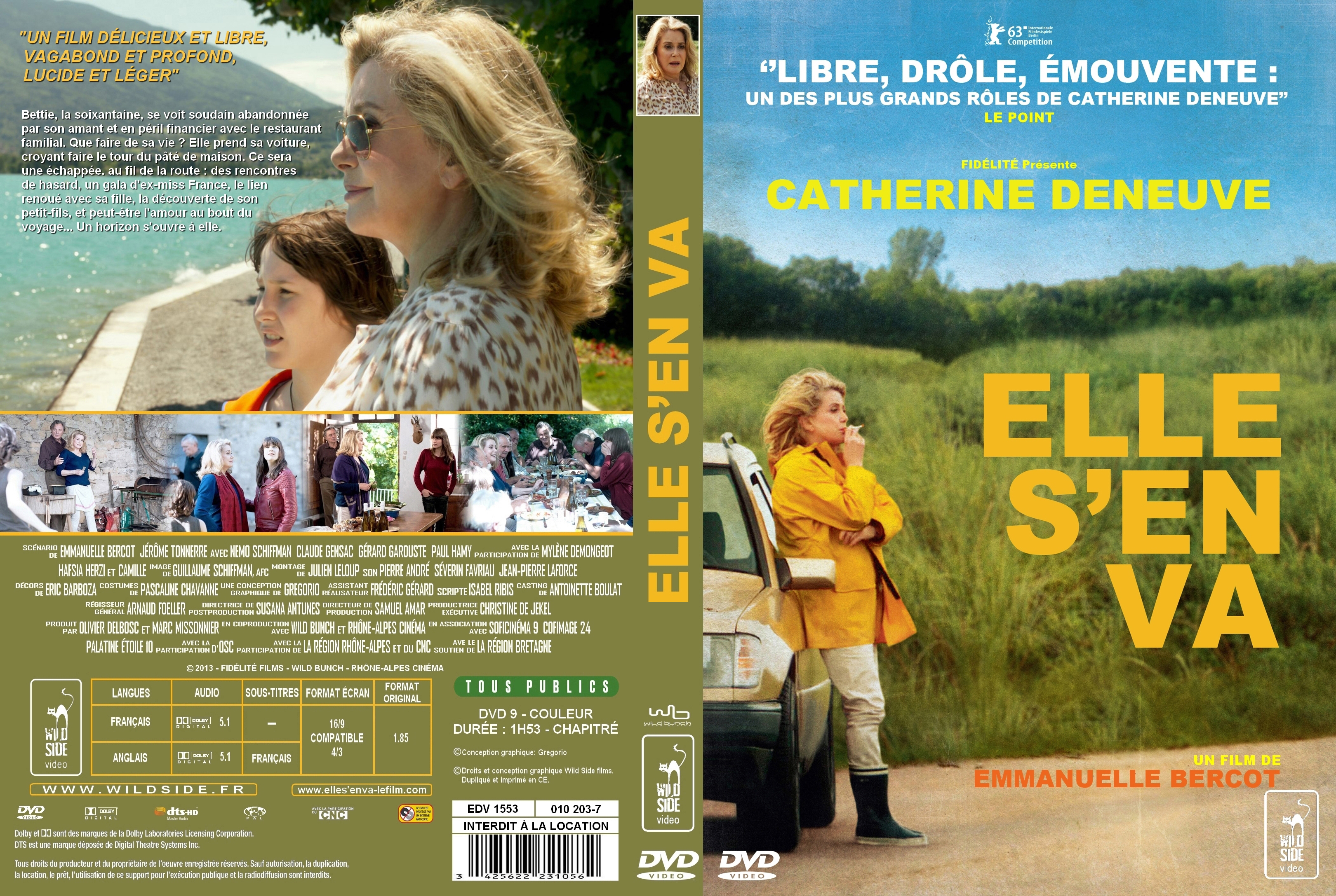 Jaquette DVD Elle s