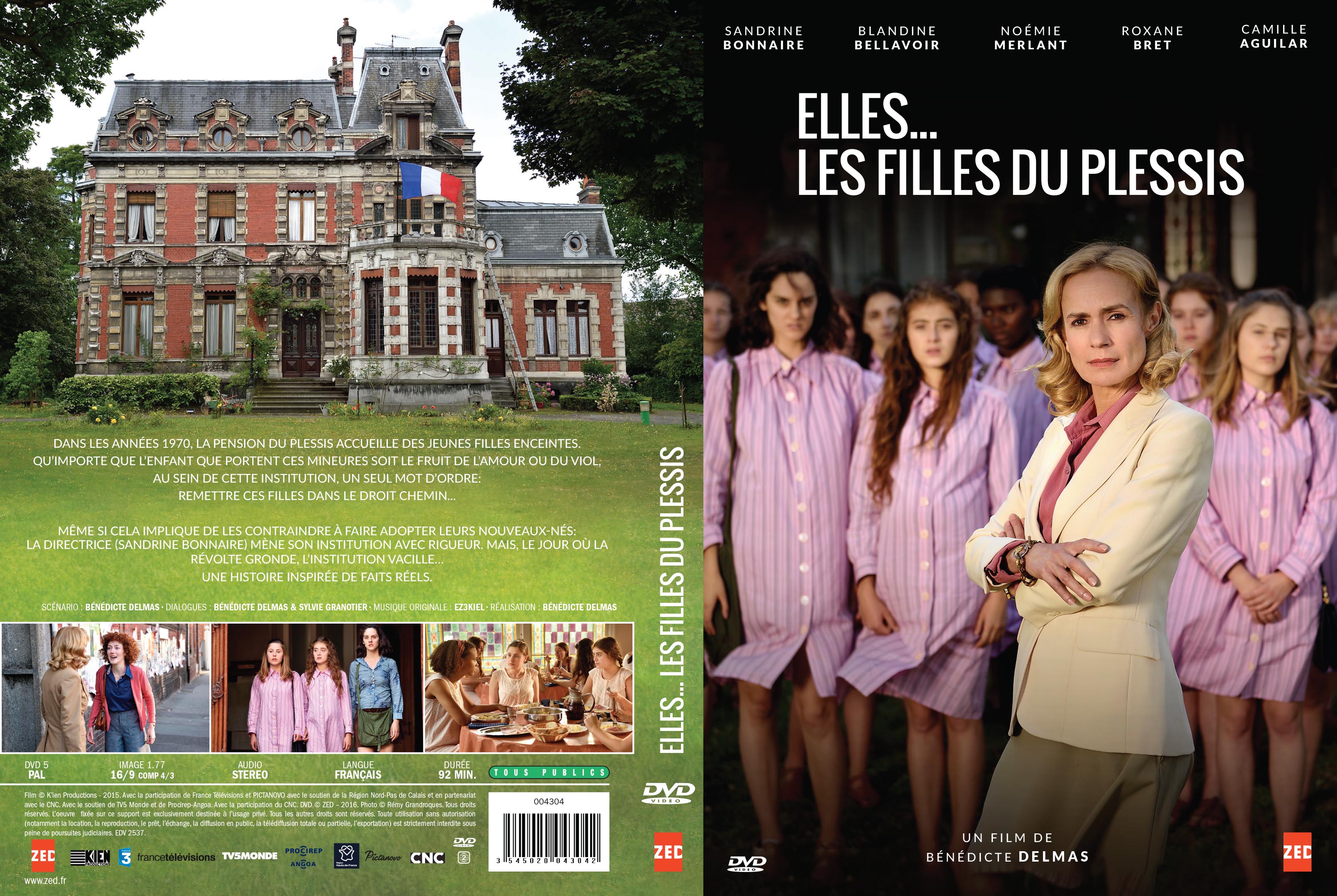 Jaquette DVD Elles les filles du plessis