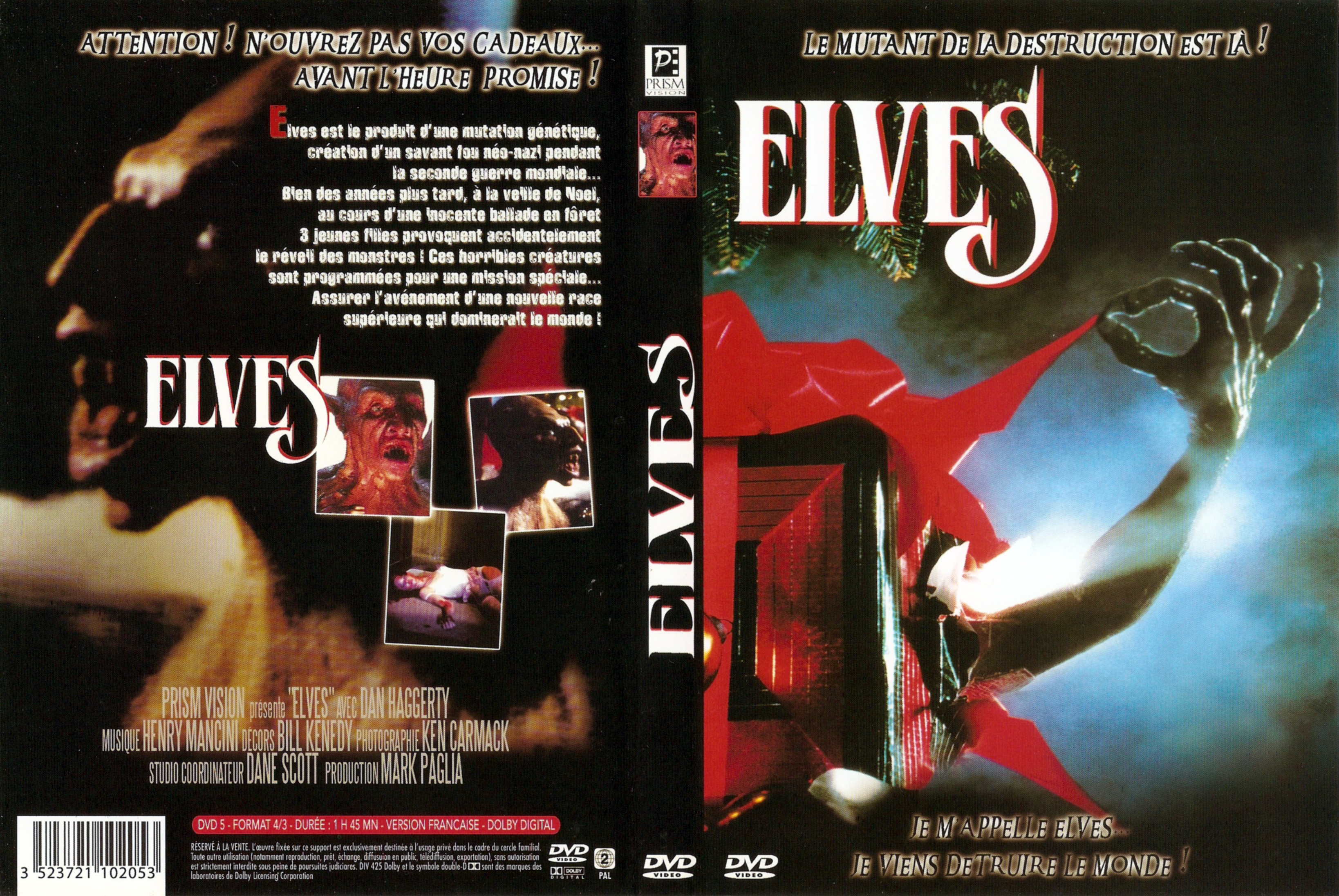 Jaquette DVD Elves