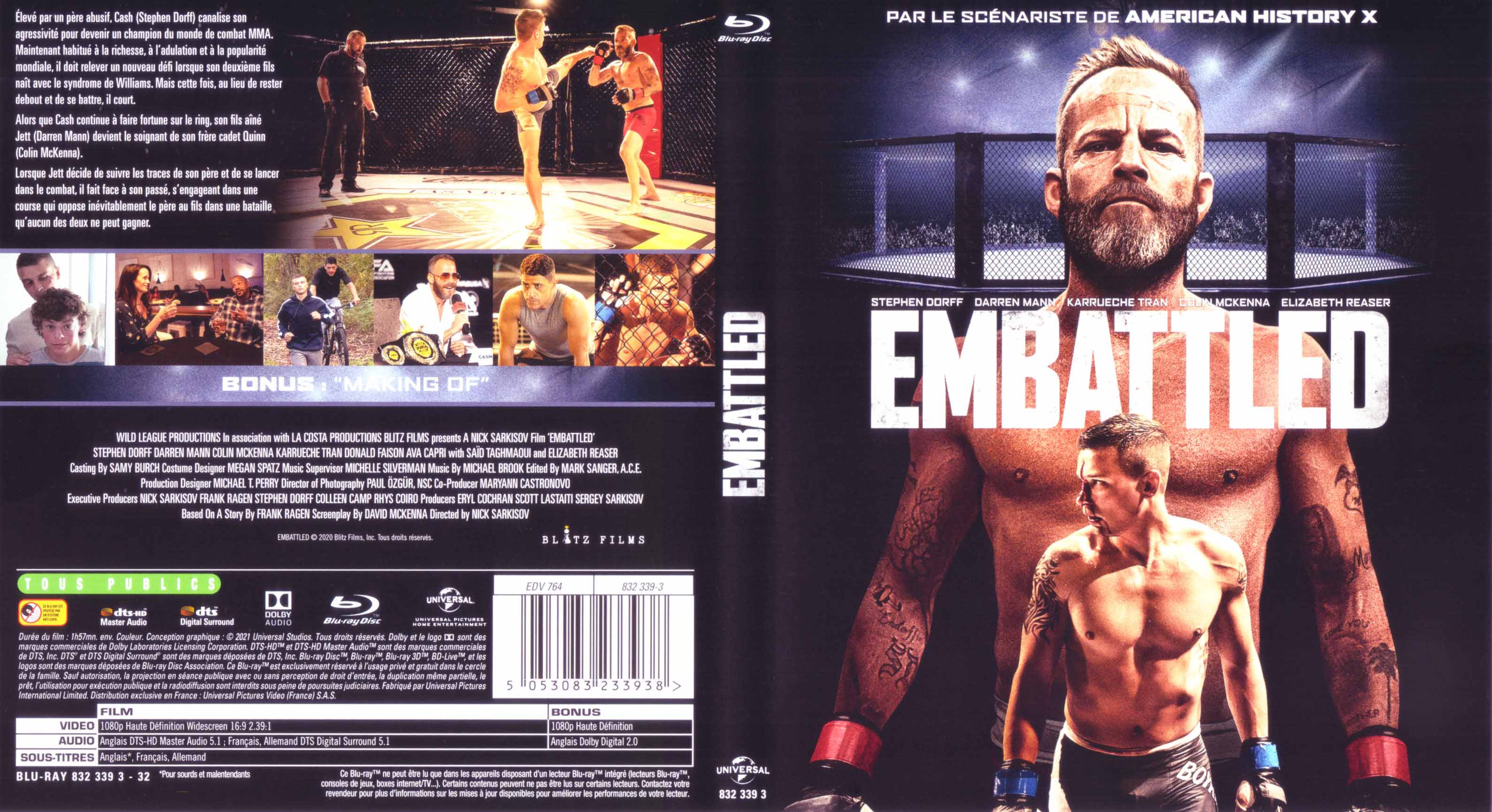 Jaquette DVD Embattled (BLU-RAY)