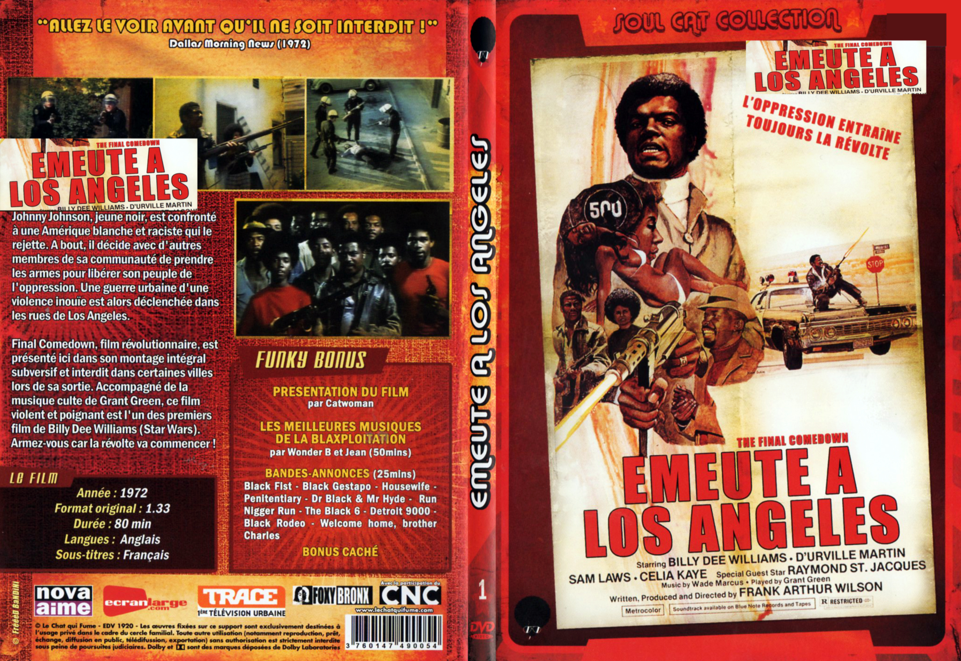 Jaquette DVD Emeute  Los Angeles - SLIM