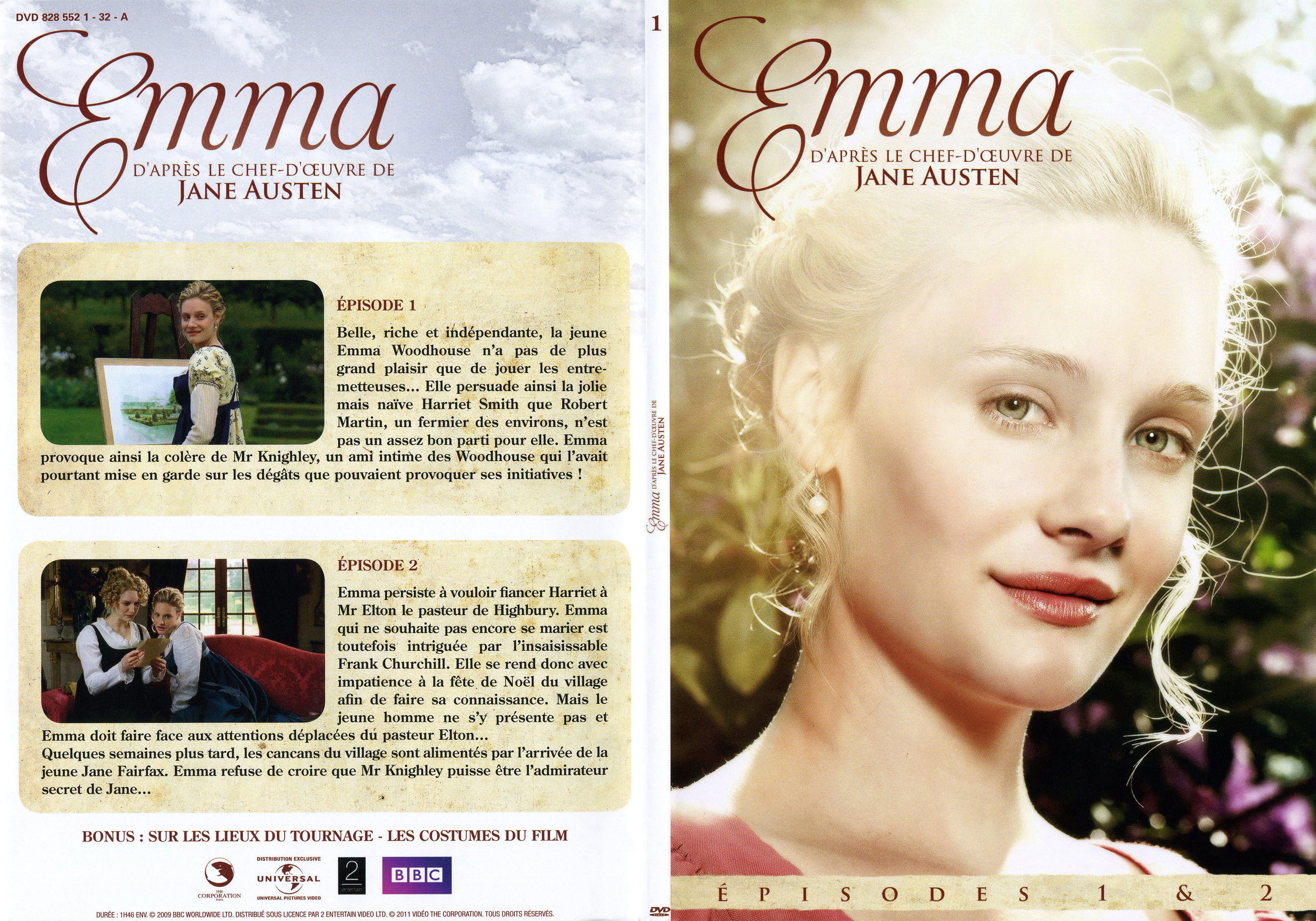 Jaquette DVD Emma DVD 1