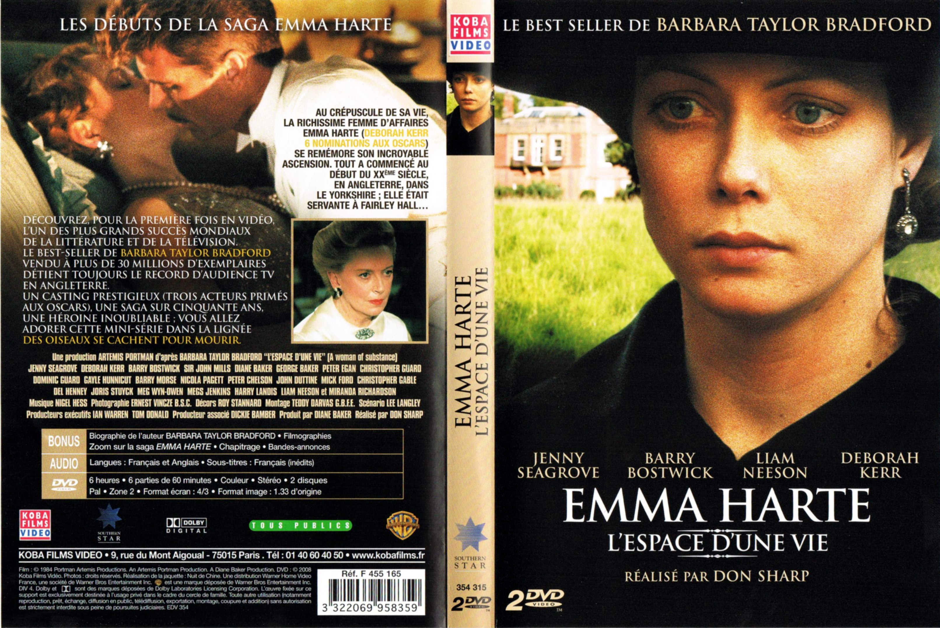 Jaquette DVD Emma Harte l