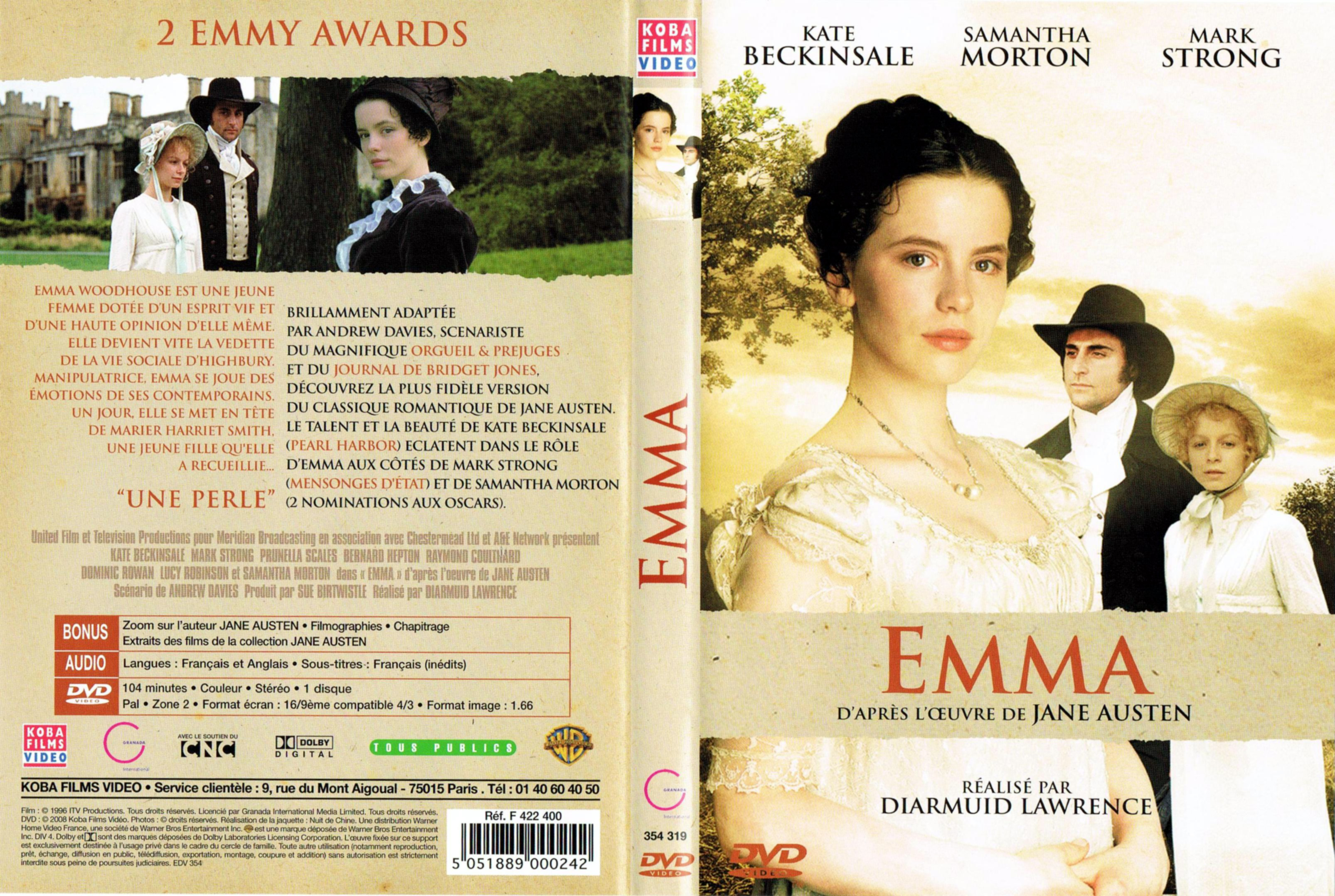 Jaquette DVD Emma (Kate Beckinsale)