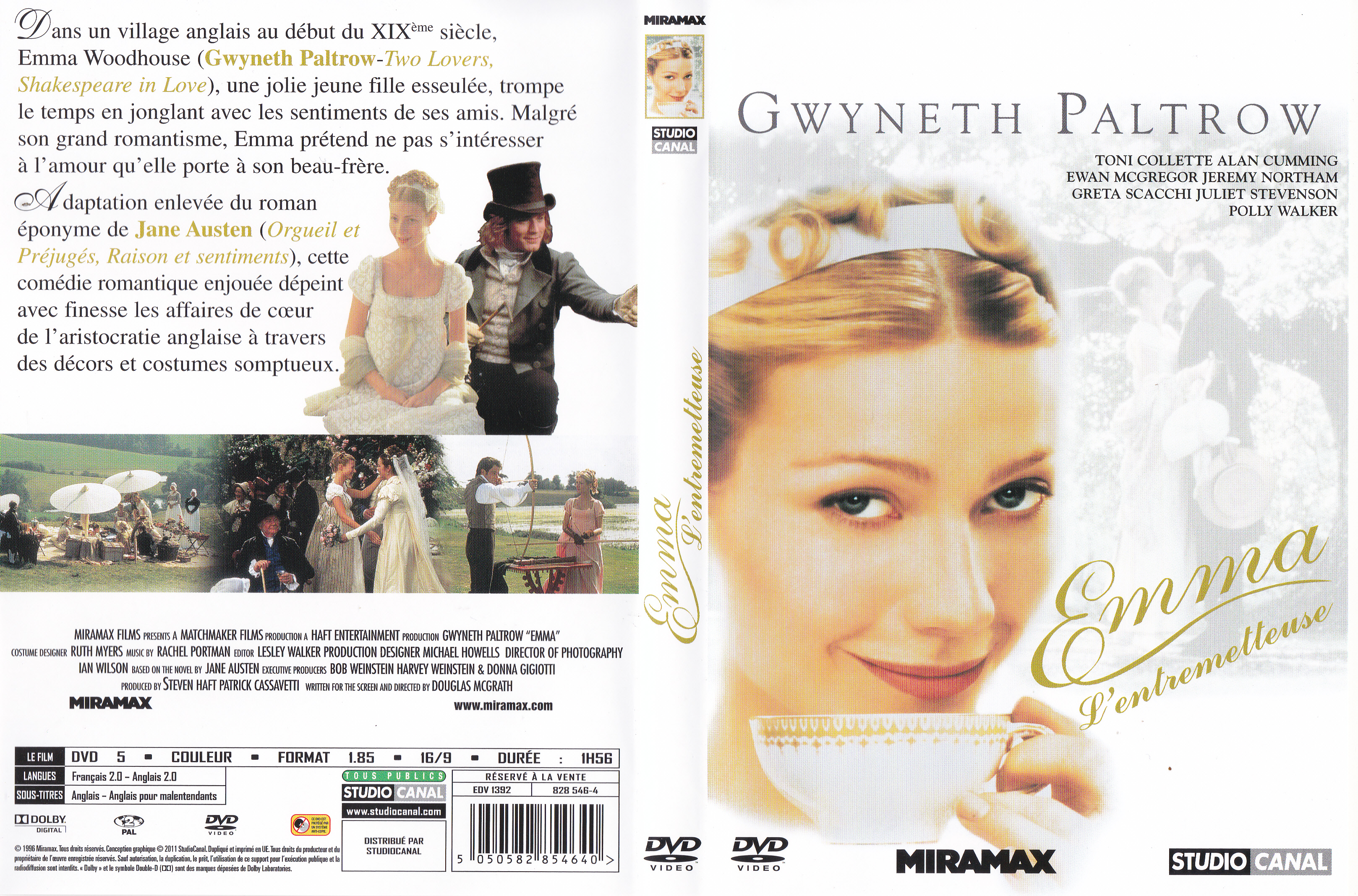 Jaquette DVD Emma l