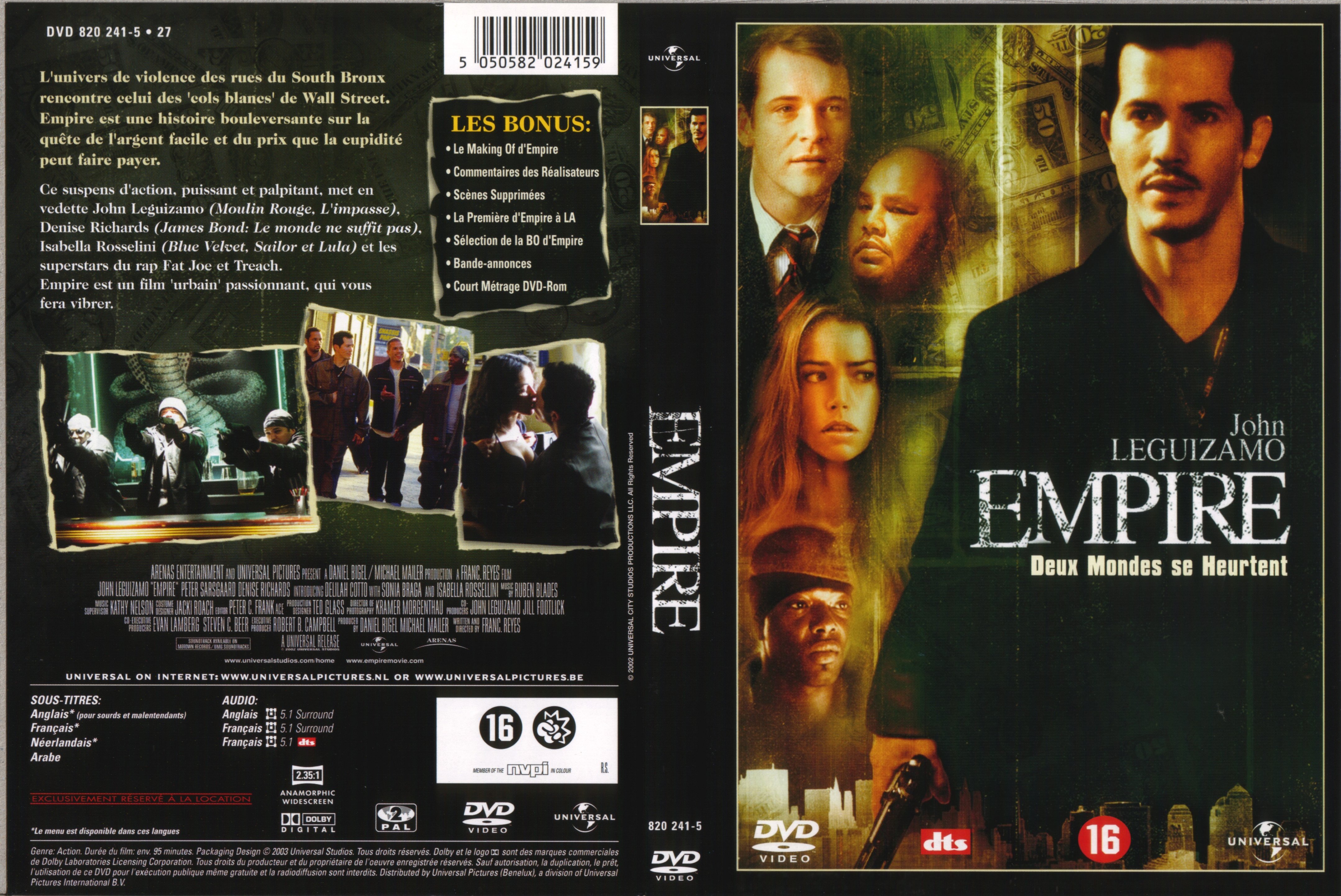 Jaquette DVD Empire