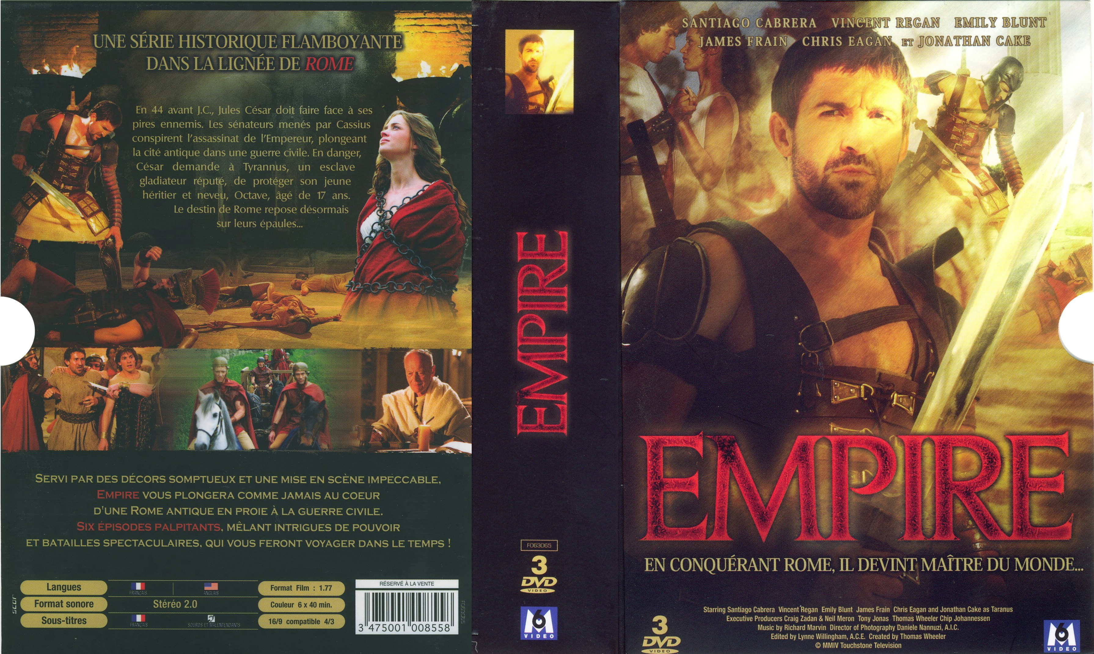 Jaquette DVD Empire COFFRET
