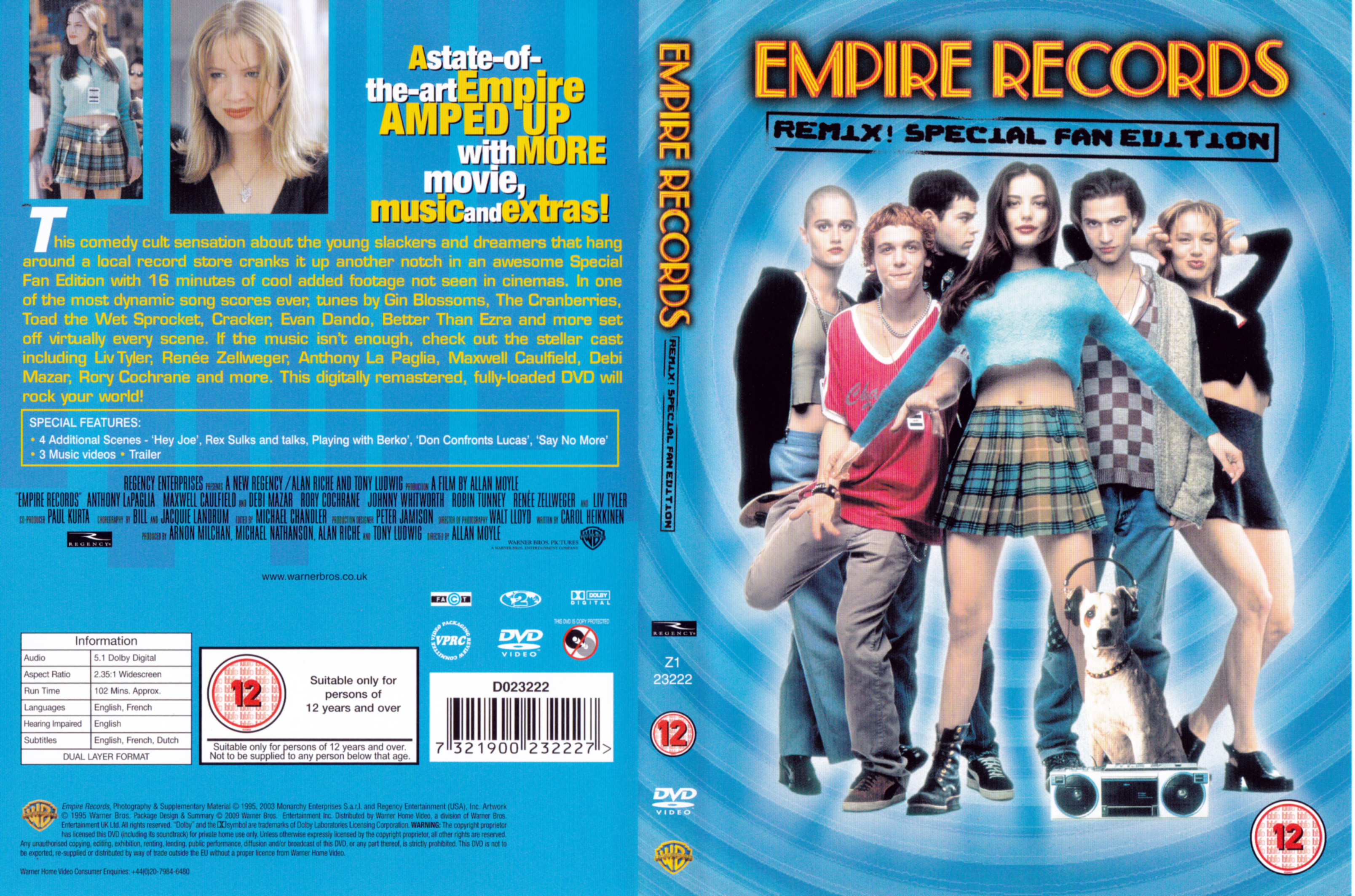 Jaquette DVD Empire Records