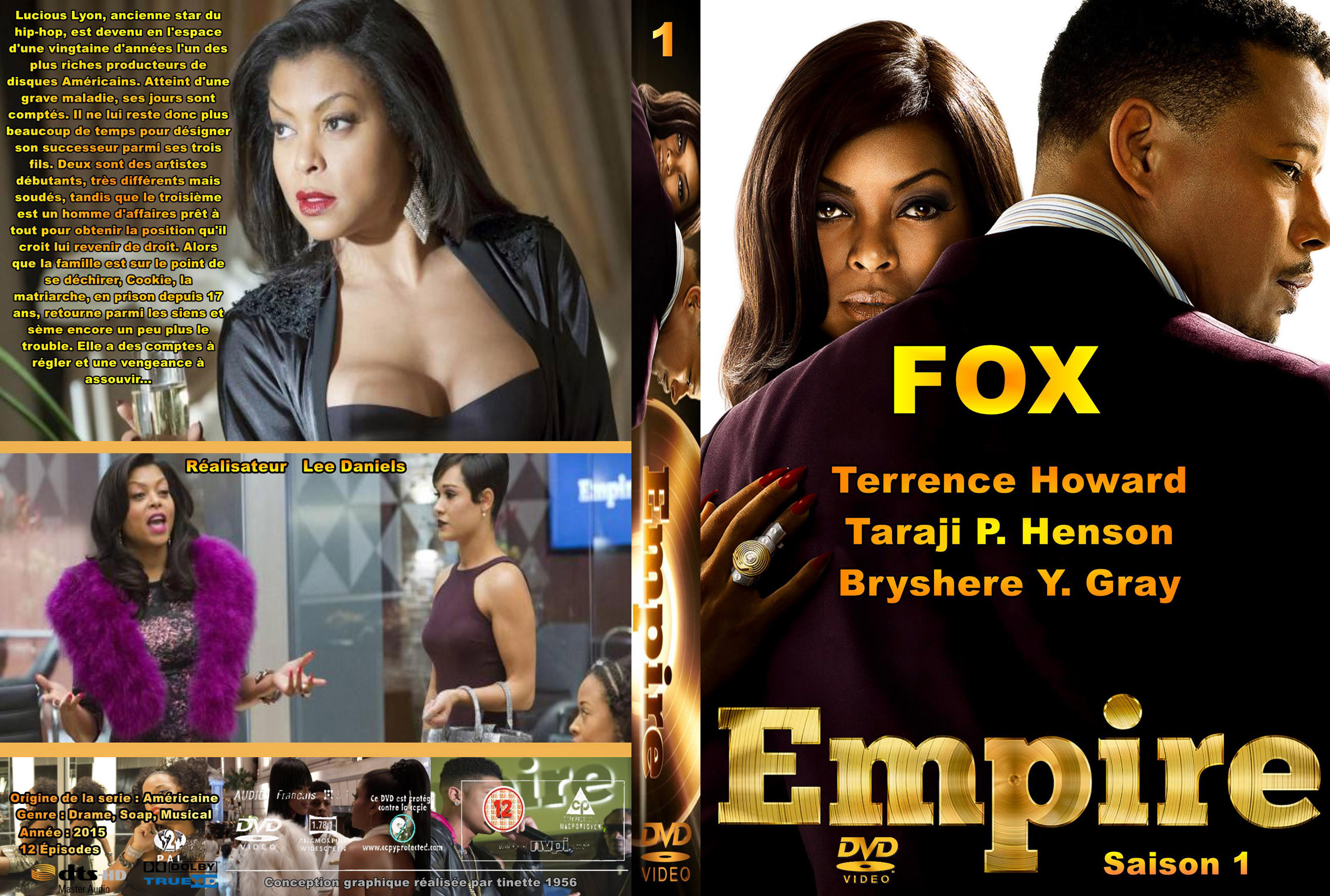 Jaquette DVD Empire saison 1 custom