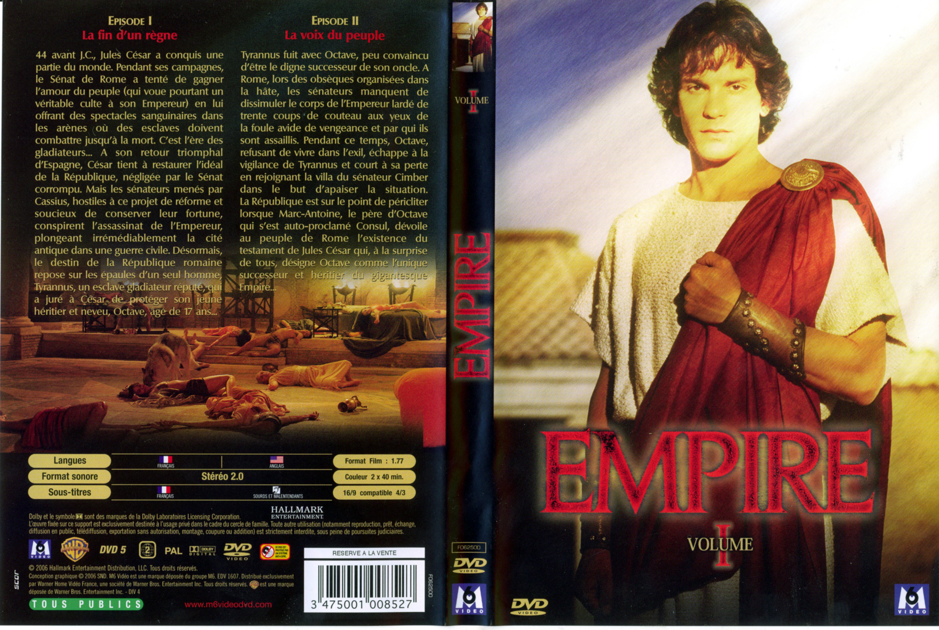 Jaquette DVD Empire vol 1