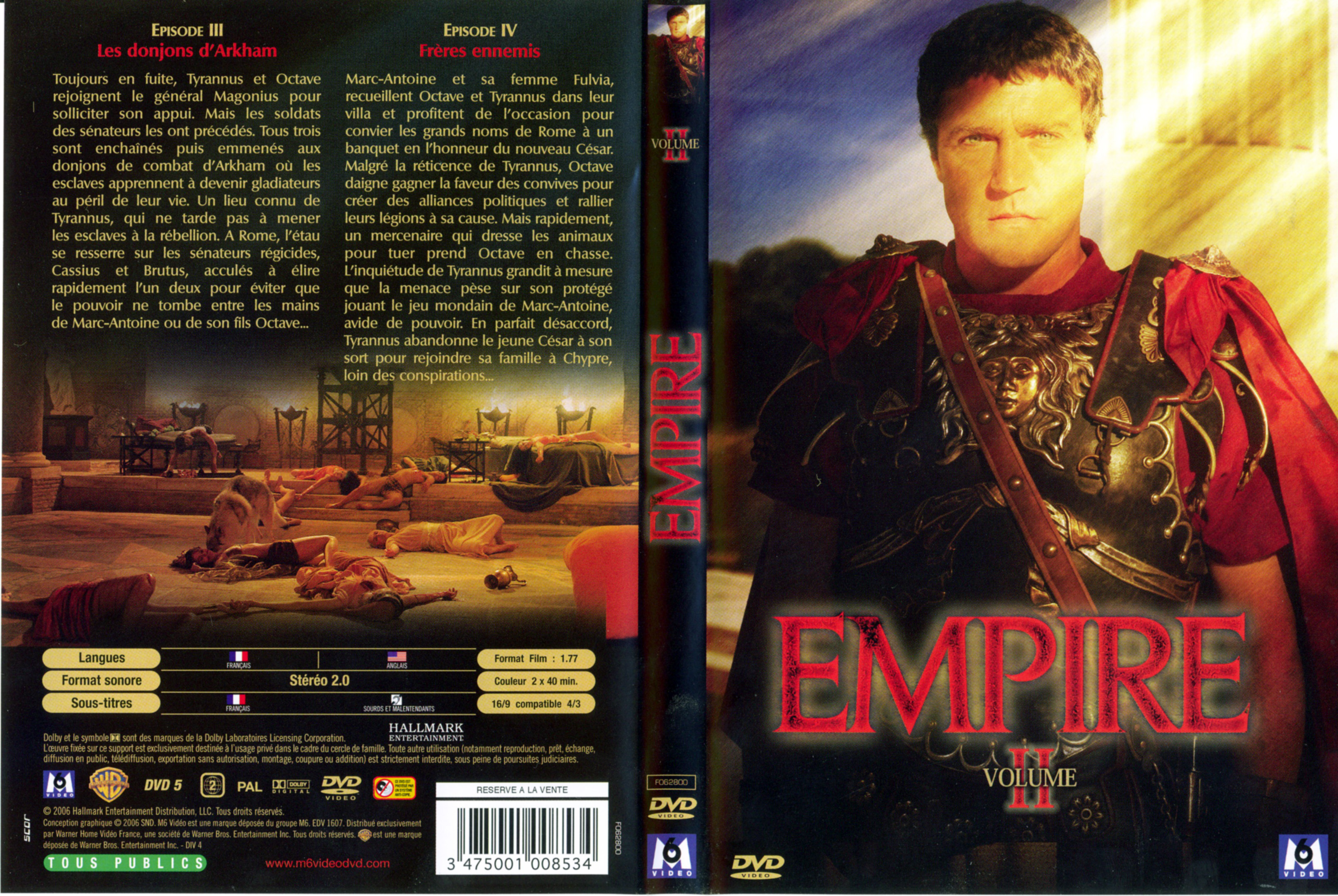 Jaquette DVD Empire vol 2