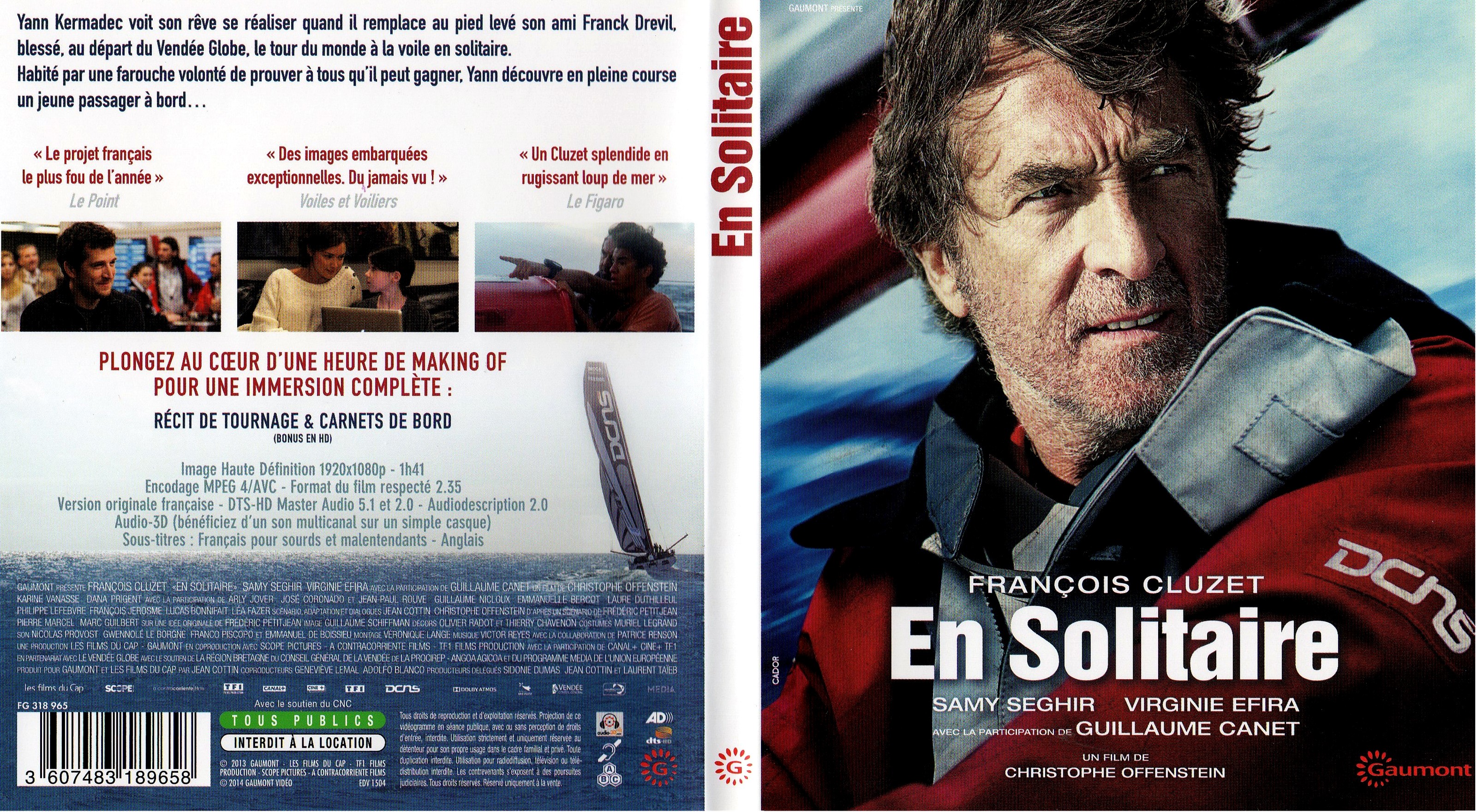 Jaquette DVD En Solitaire (BLU-RAY)