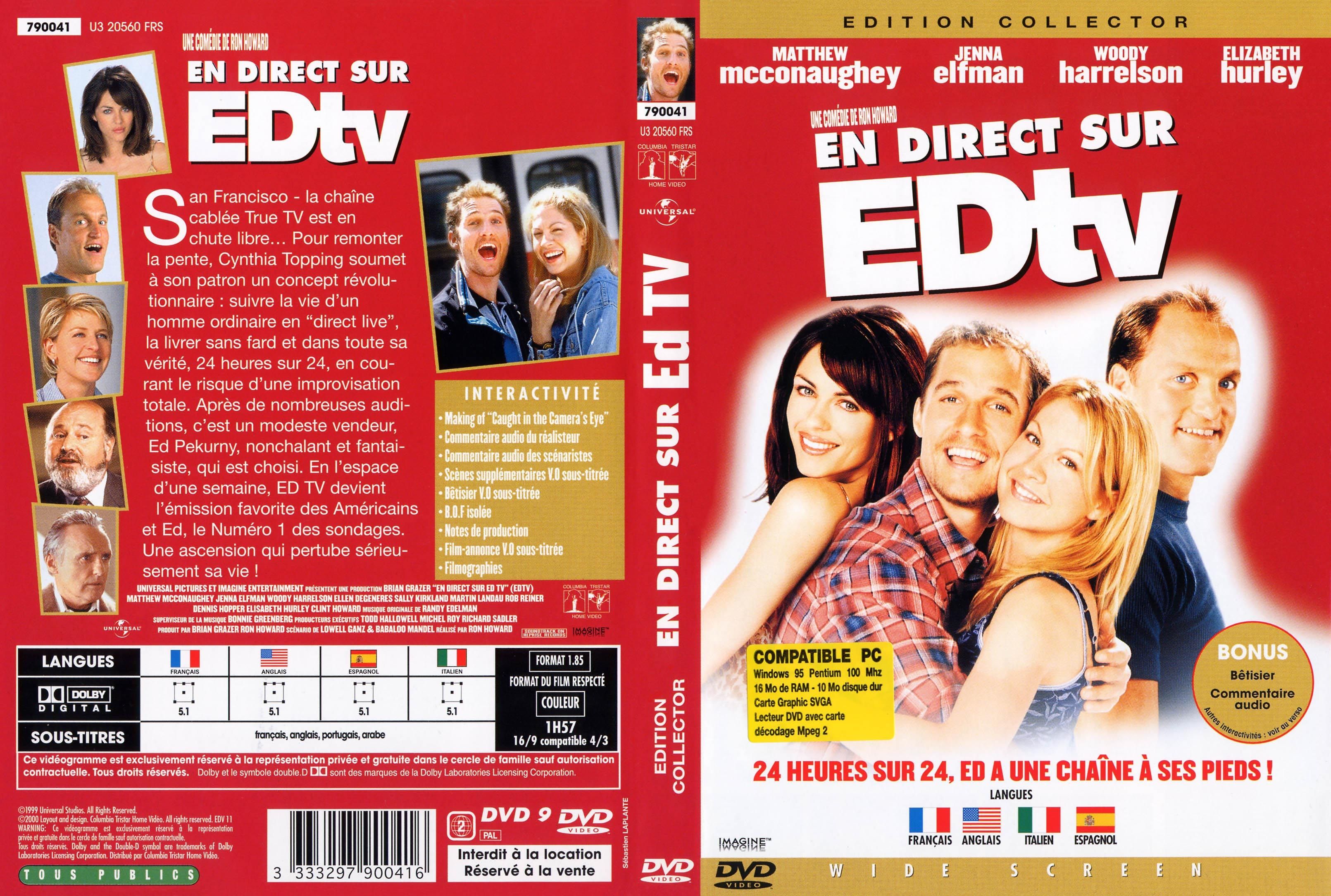 Jaquette DVD En direct sur Ed tv