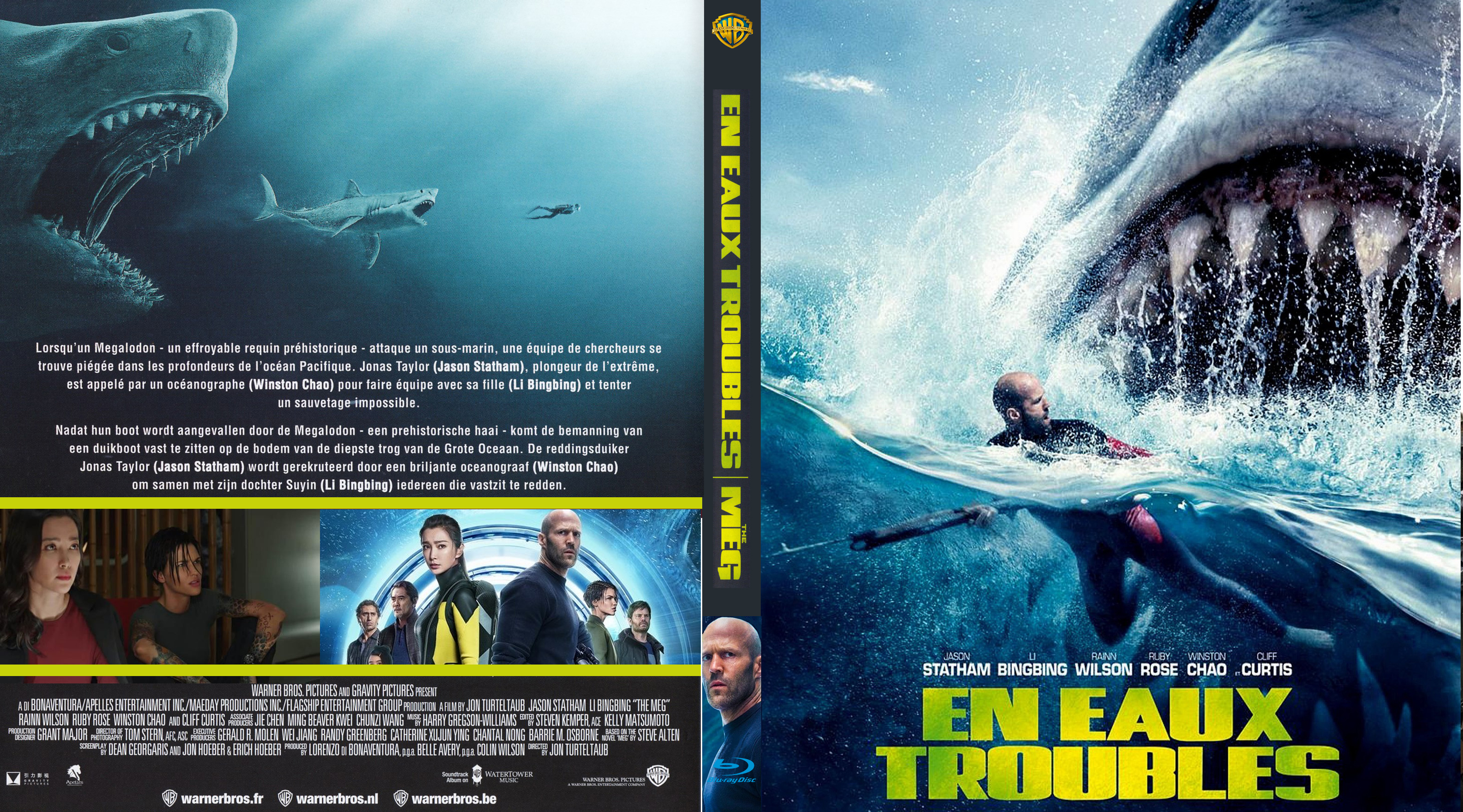 Jaquette DVD En eaux troubles (2018) custom (BLU-RAY)