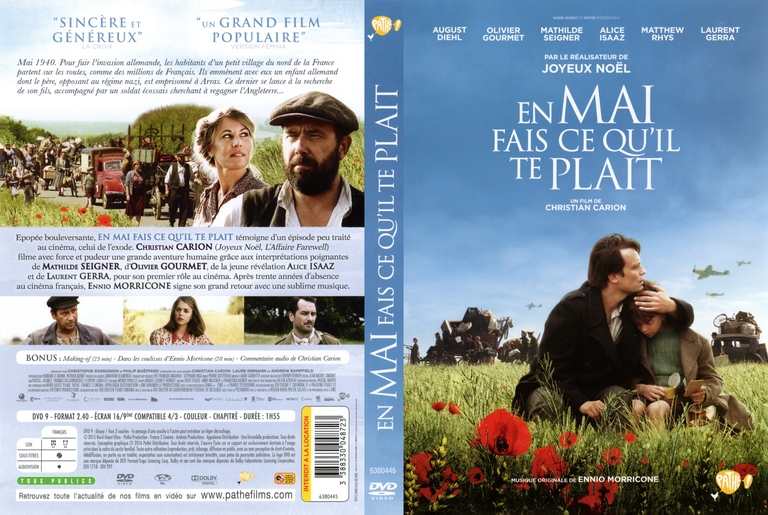 Jaquette DVD de En mai, fais ce qu'il te plait - Cinéma Passion - Film En Mai Fais Ce Qu Il Te Plait