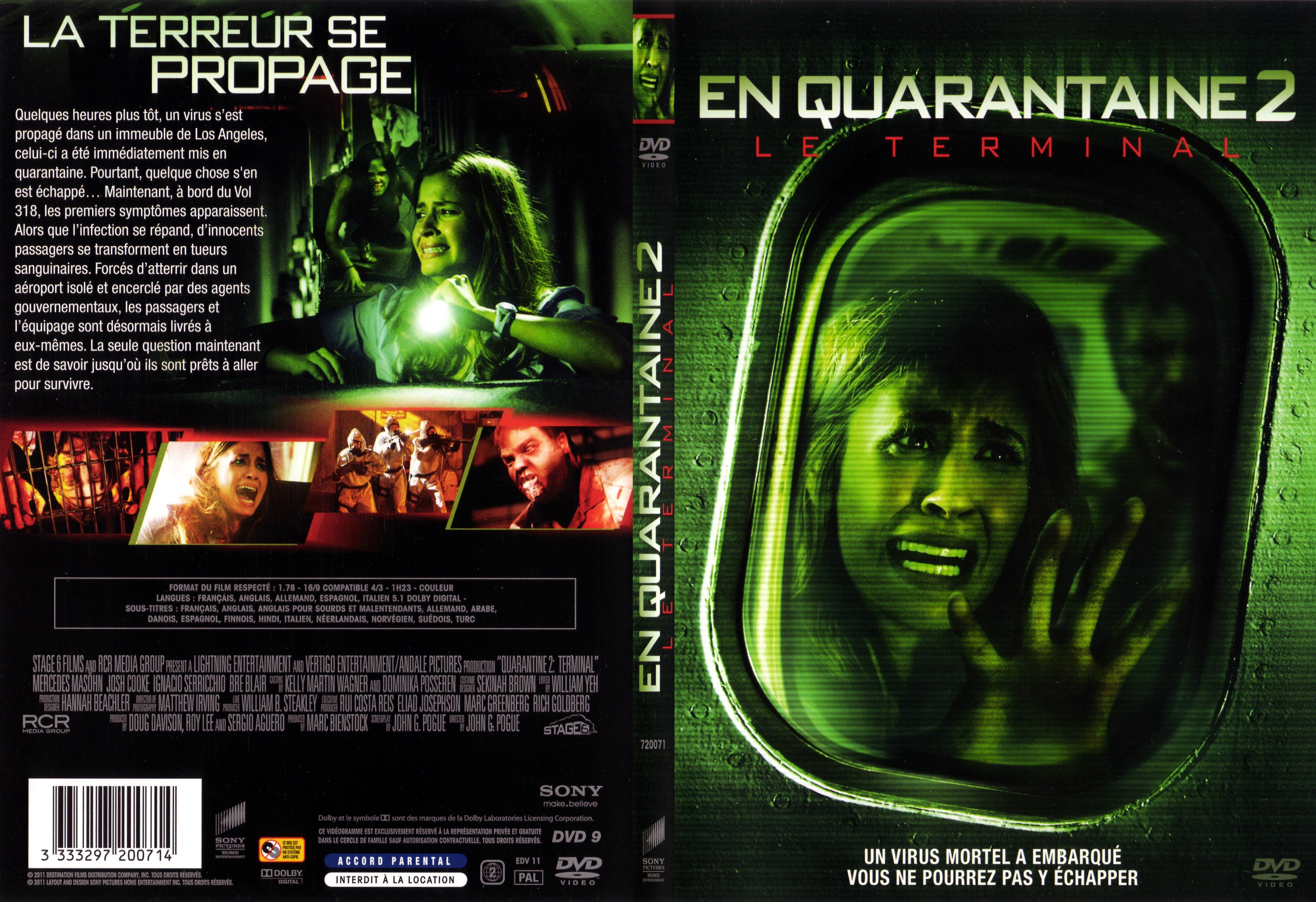 Jaquette DVD En quarantaine 2 - SLIM v2