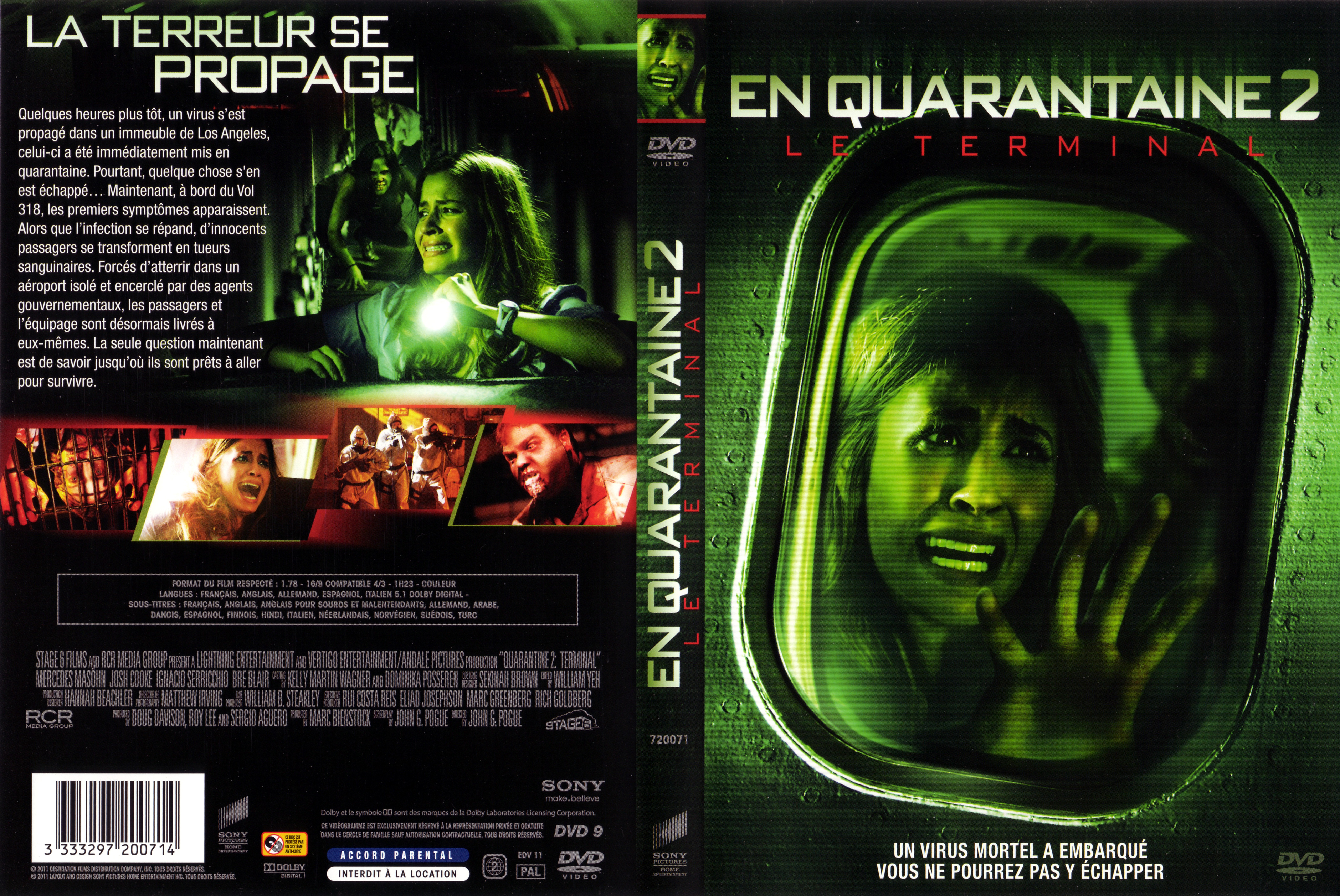 Jaquette DVD En quarantaine 2 v2