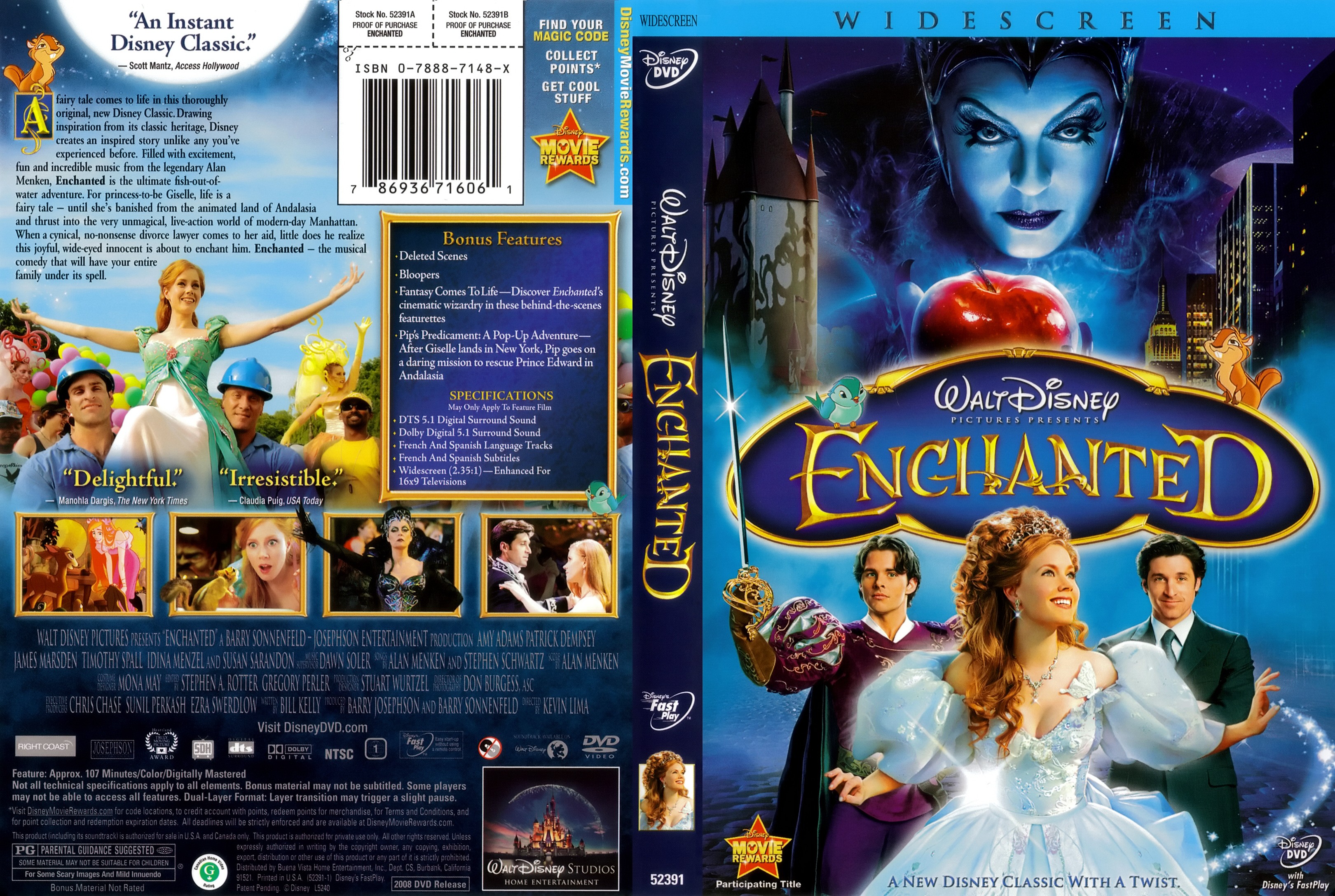 Jaquette DVD Enchanted