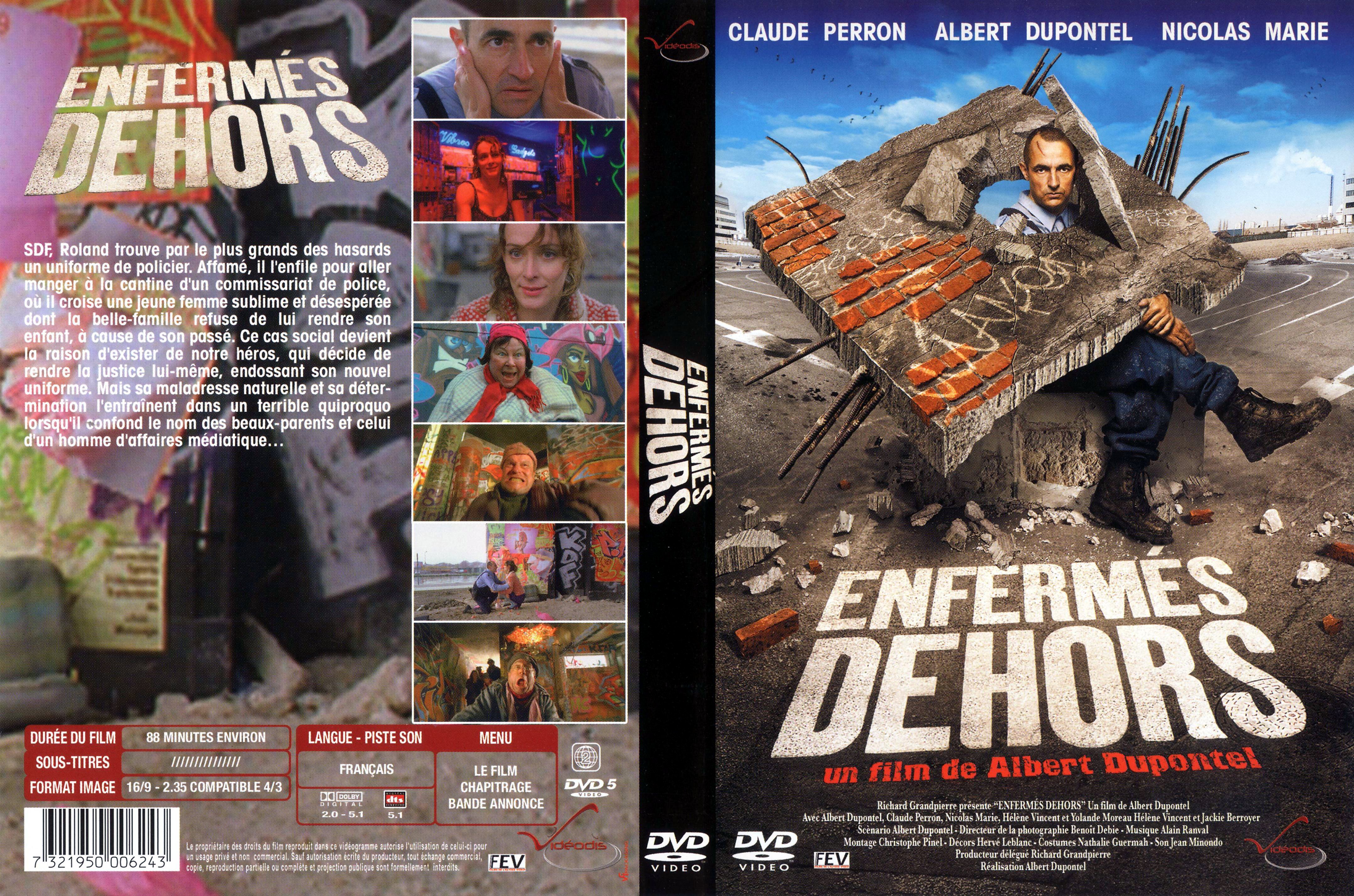 Jaquette DVD Enferms dehors v2