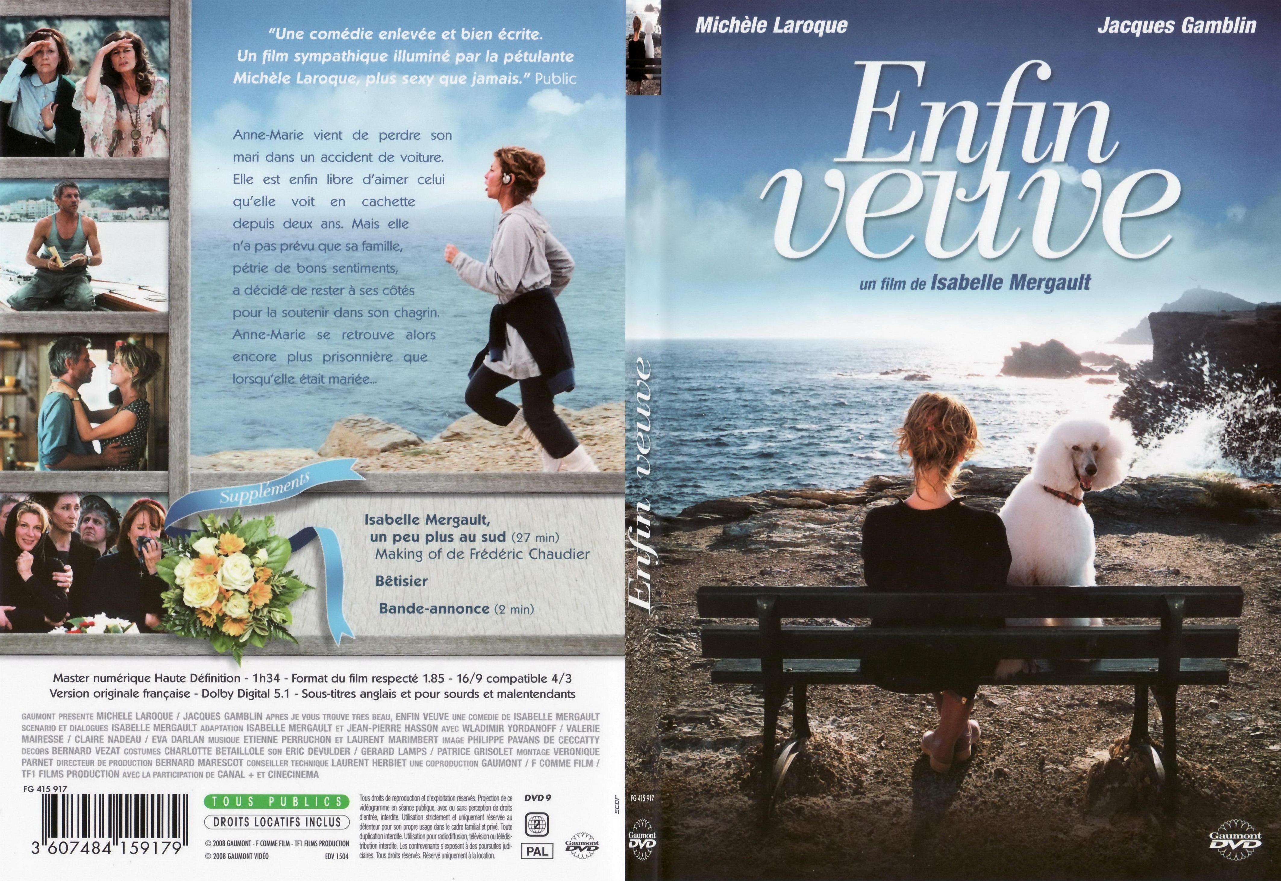 Jaquette DVD Enfin veuve - SLIM