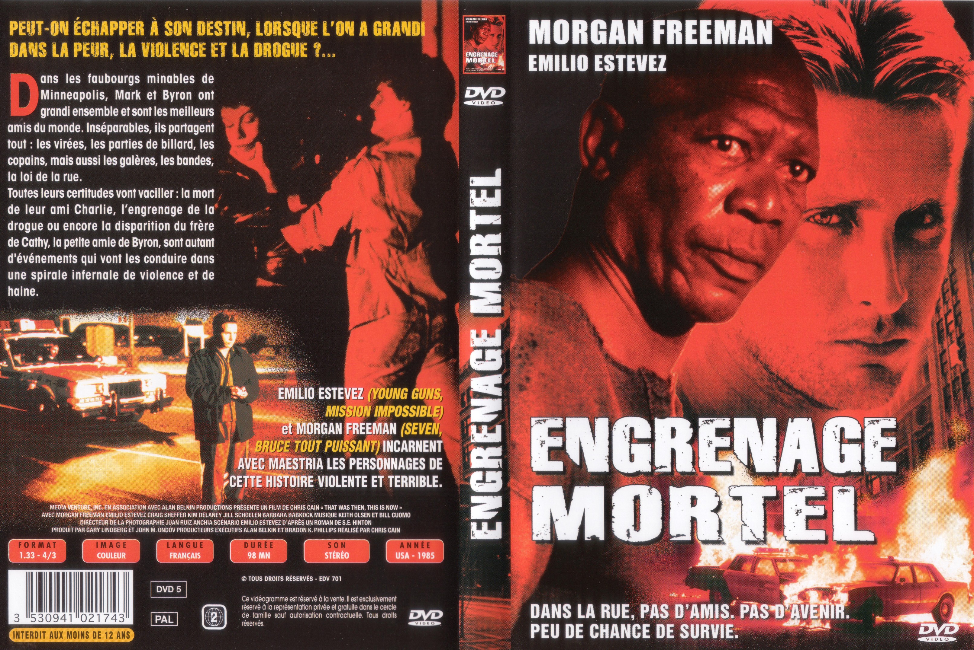 Jaquette DVD Engrenage mortel