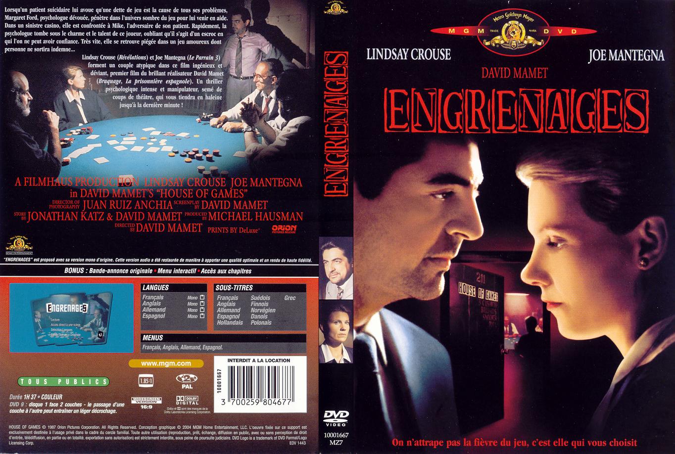 Jaquette DVD Engrenages