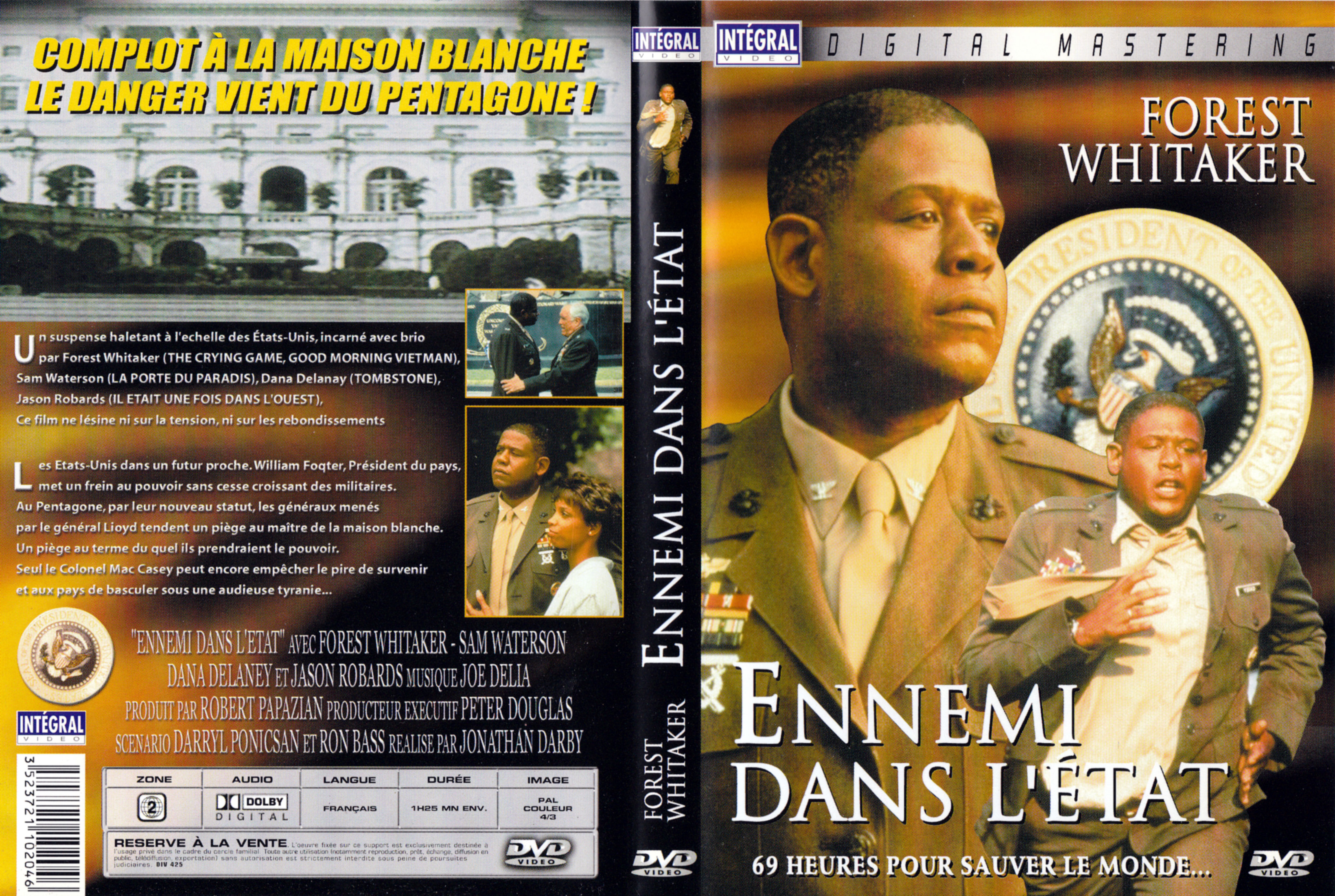 Jaquette DVD Ennemi dans l