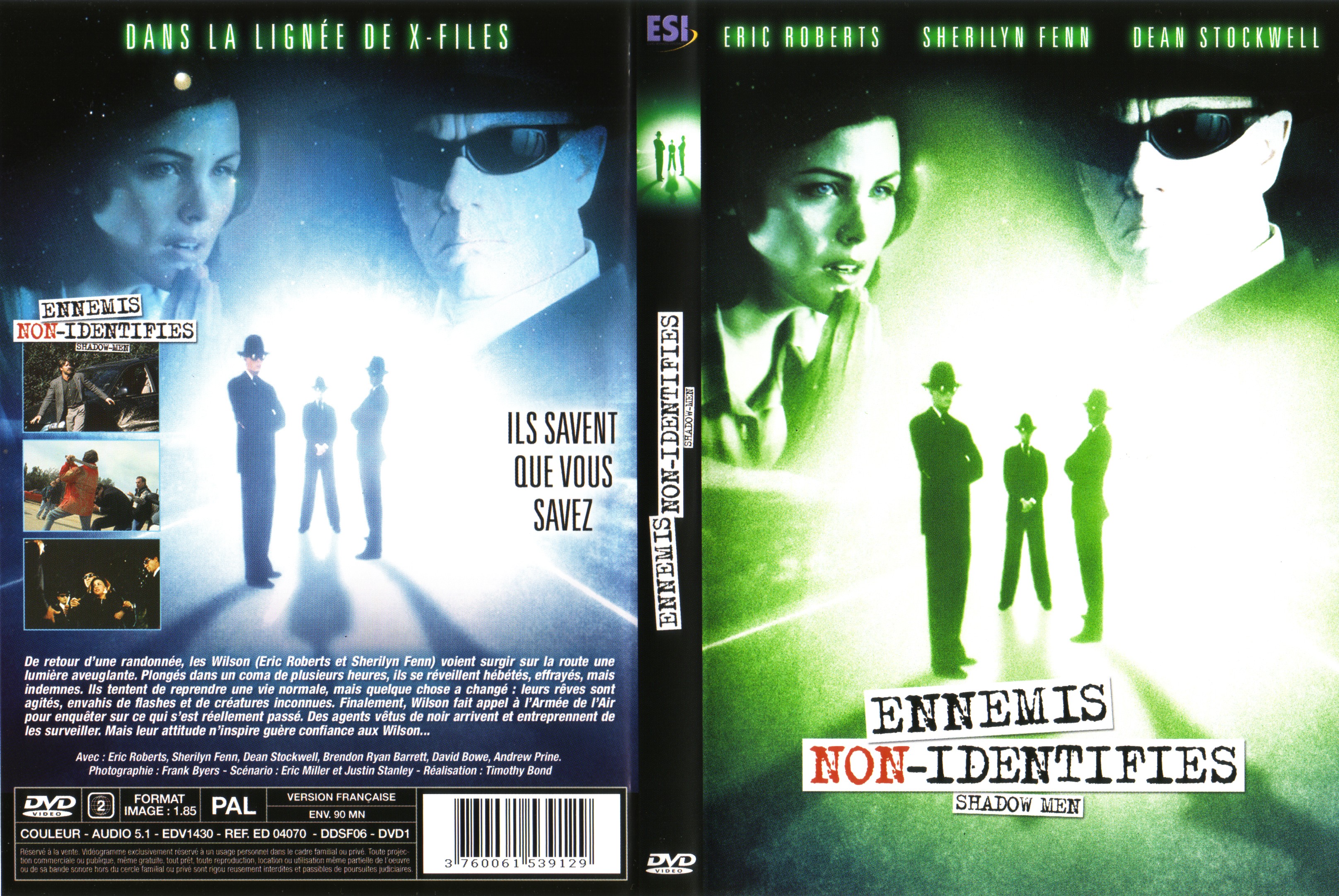 Jaquette DVD Ennemis non-identifies