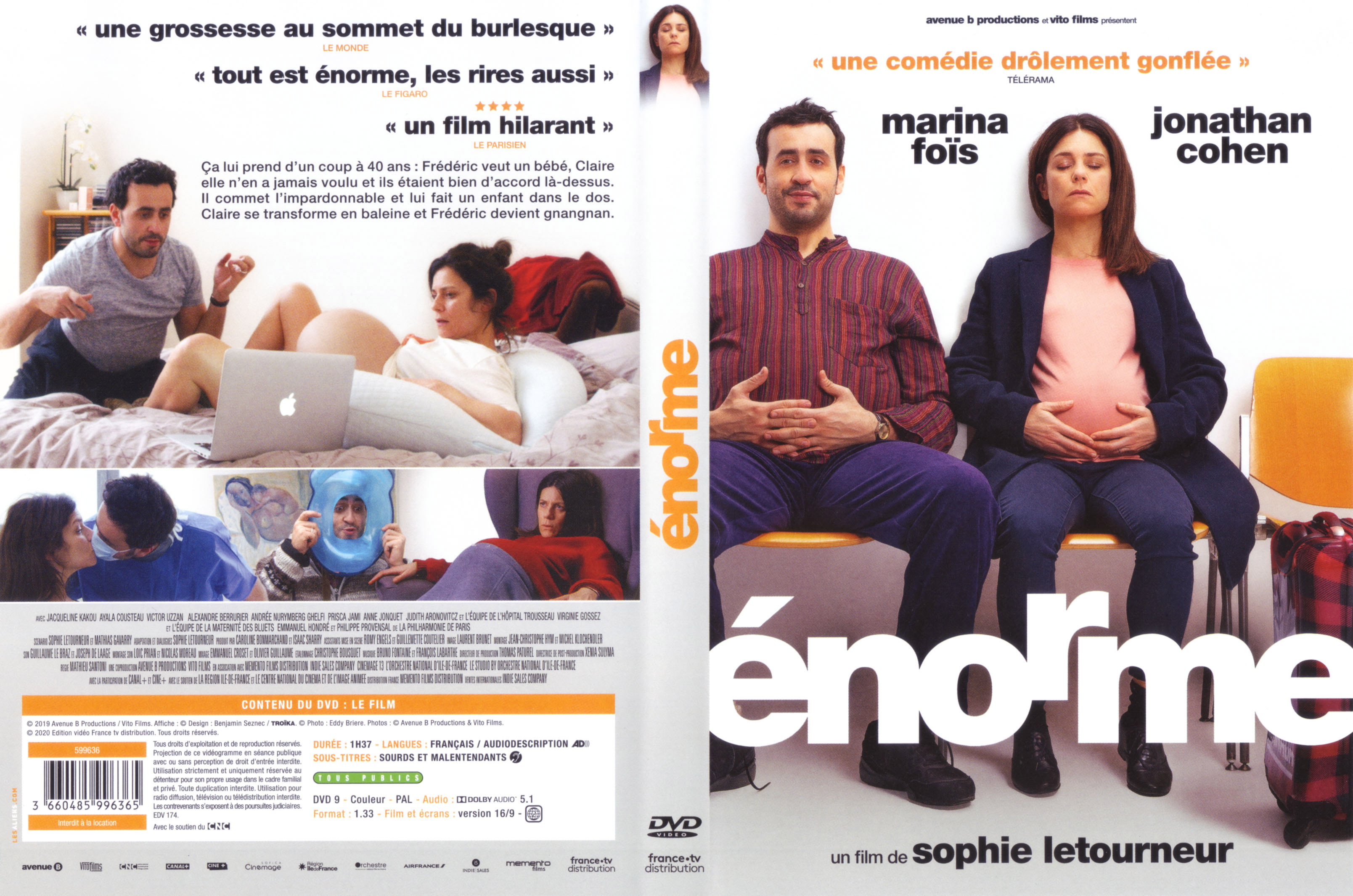 Jaquette DVD Enorme