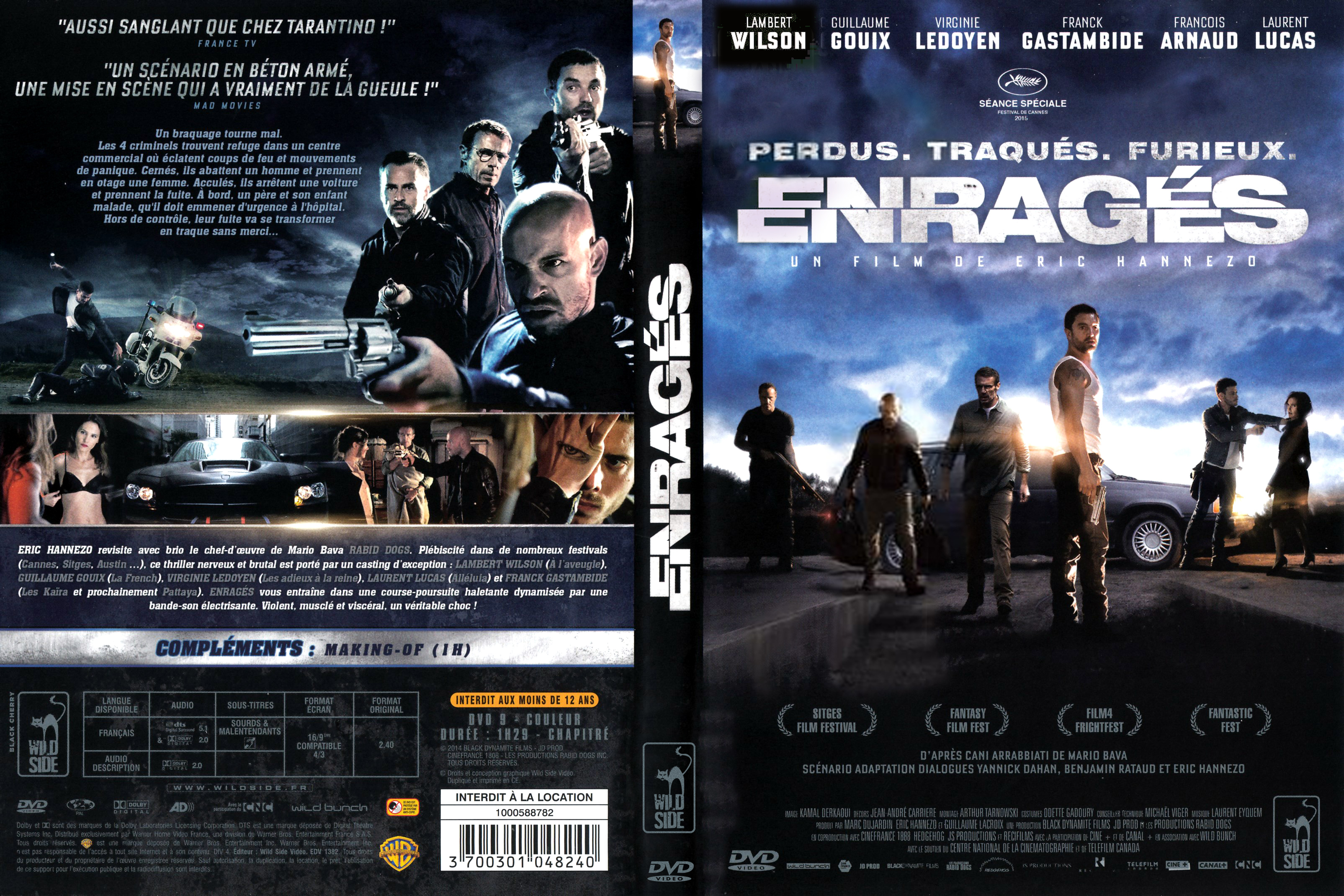 Jaquette DVD Enrags