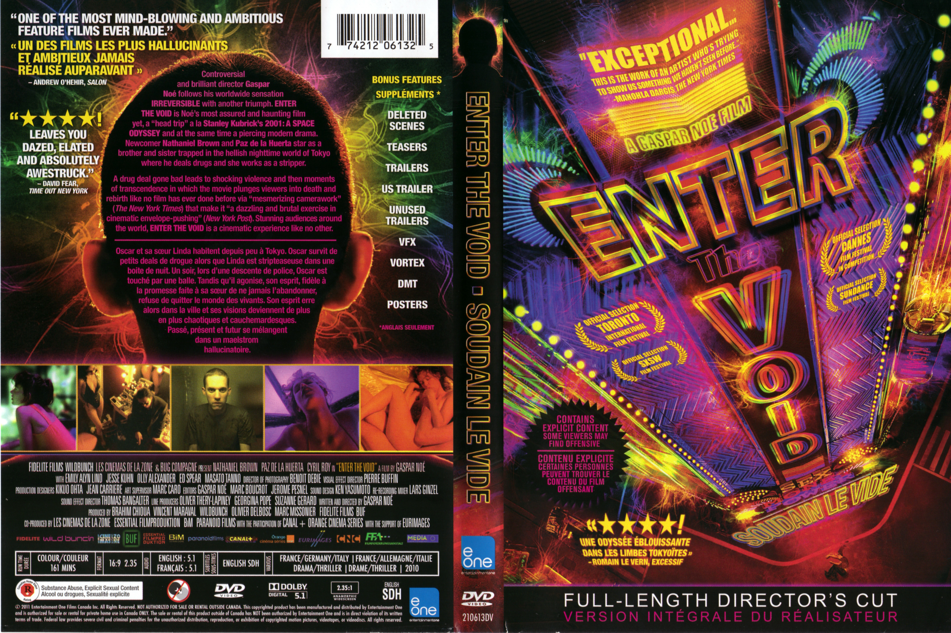 Jaquette DVD Enter the coid (Canadienne)