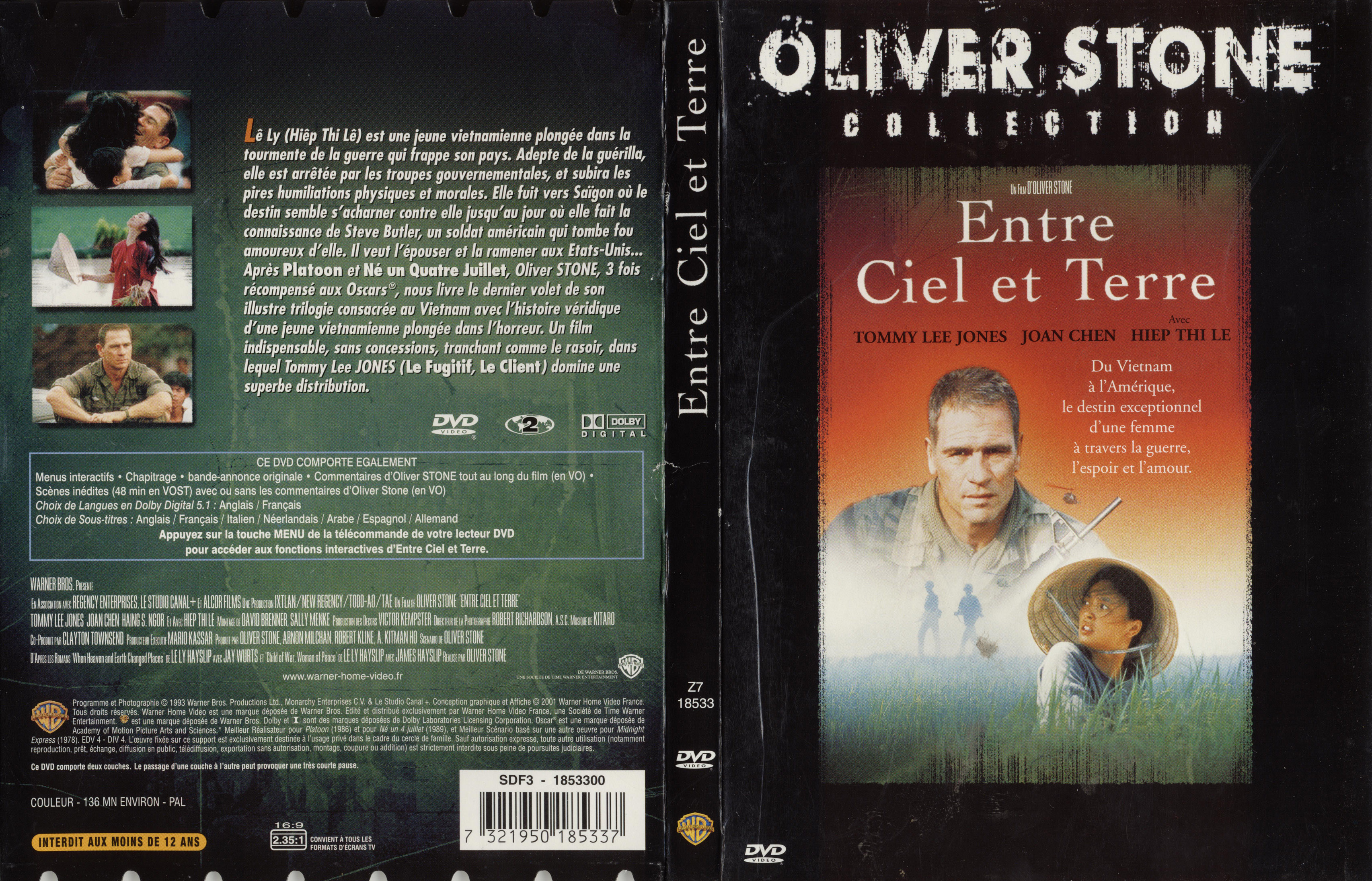 Jaquette DVD Entre ciel et terre v2