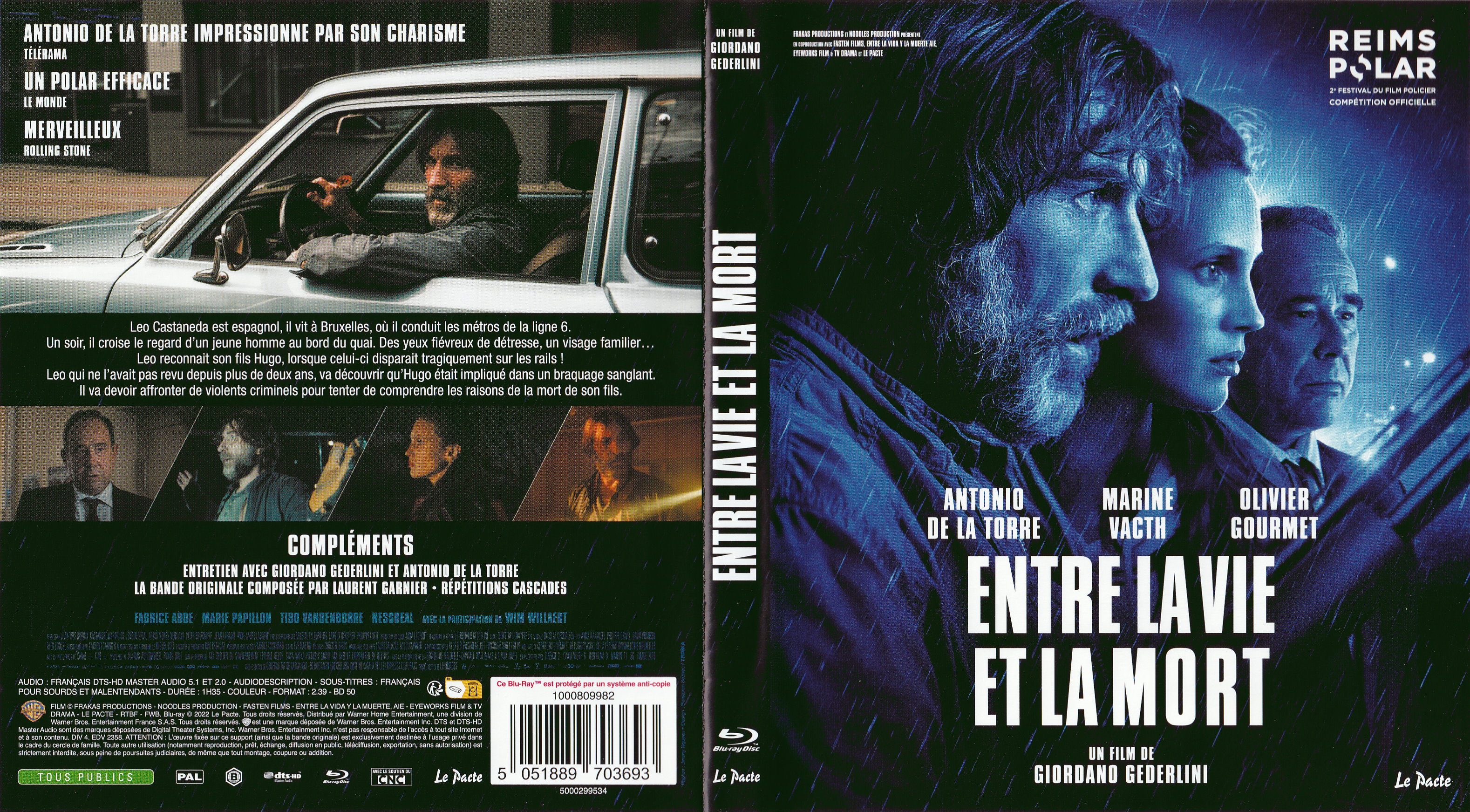 Jaquette DVD Entre la vie et la mort (BLU-RAY)