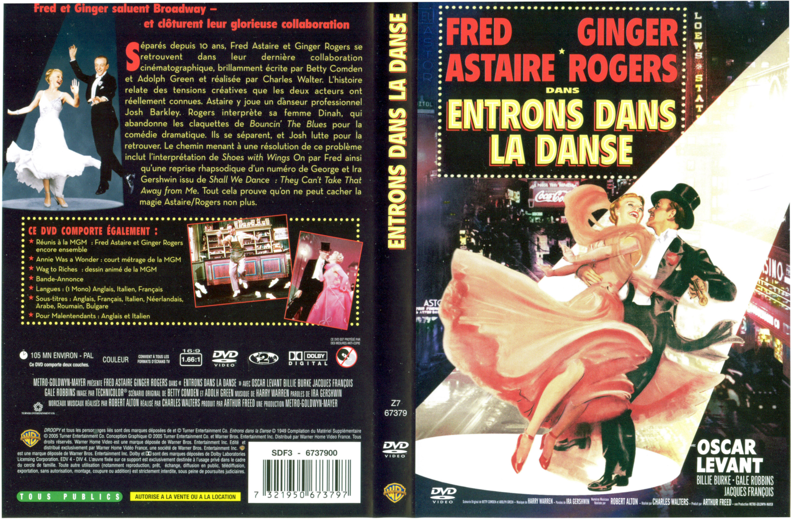 Jaquette DVD Entrons dans la danse