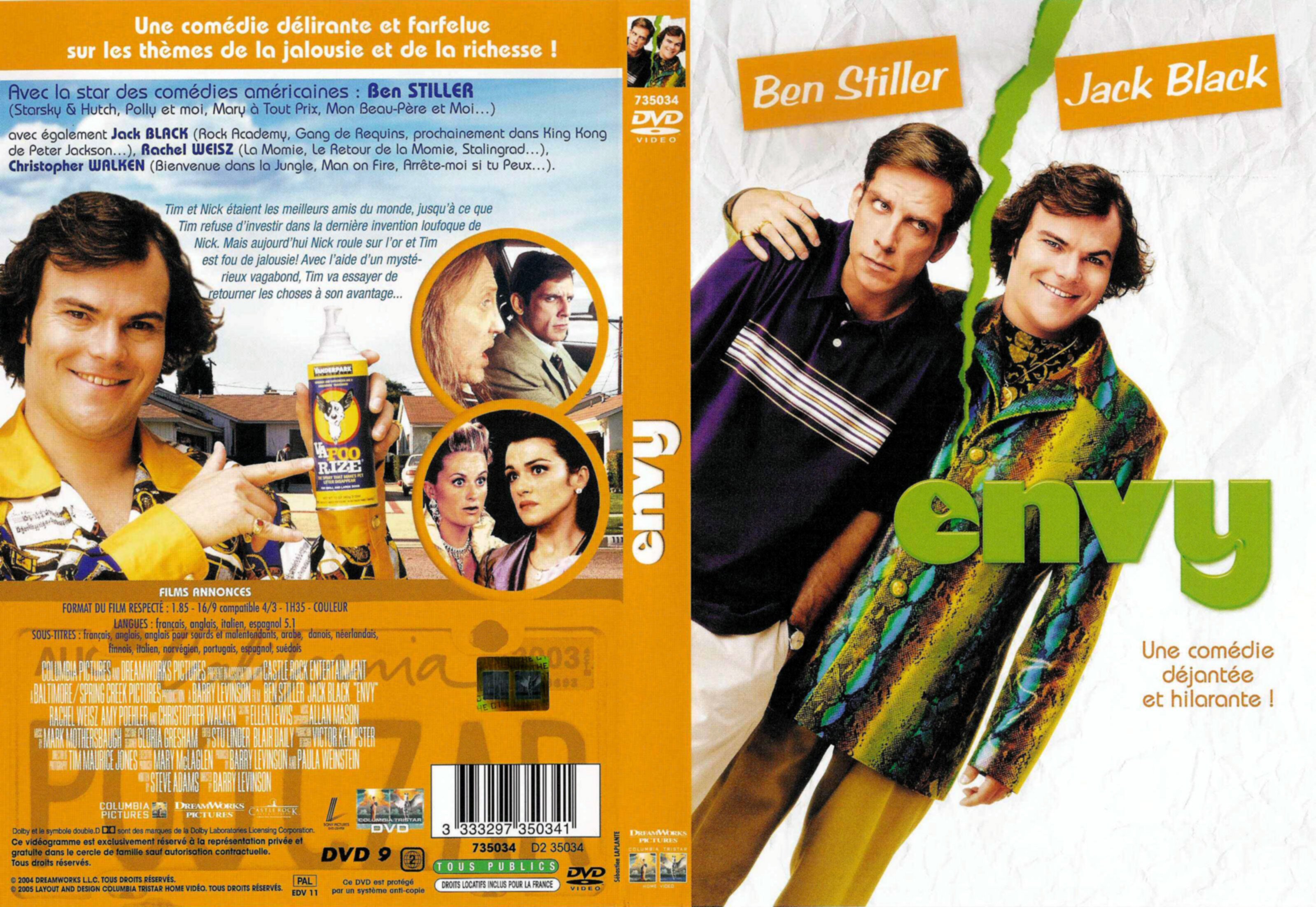Jaquette DVD Envy v2