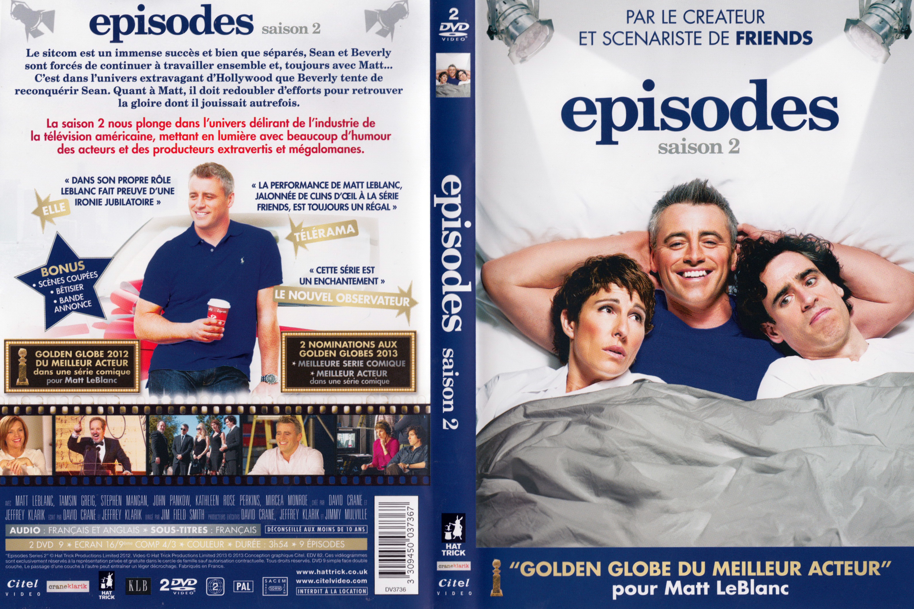 Jaquette DVD Episodes Saison 2