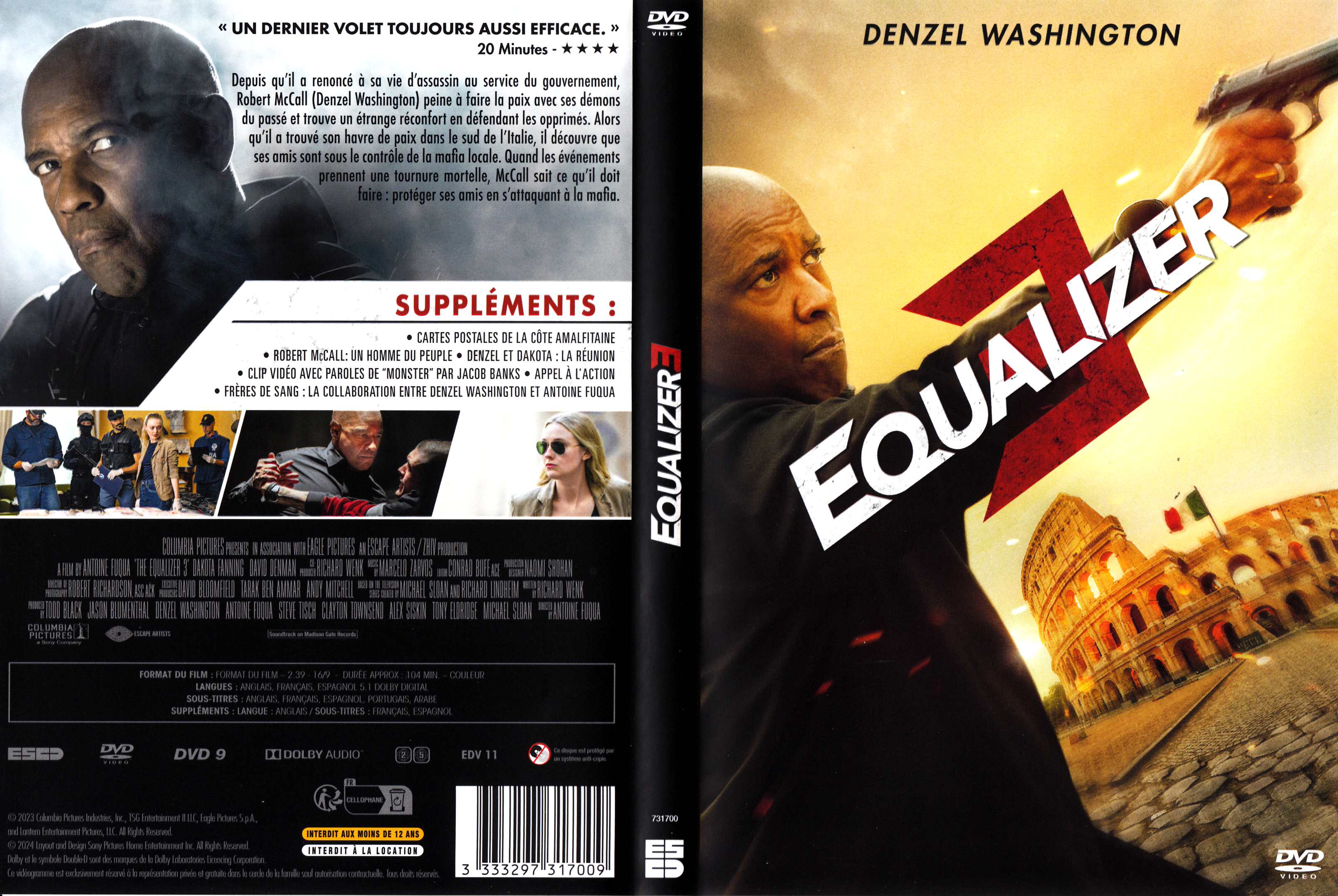 Jaquette DVD Equalizer 3