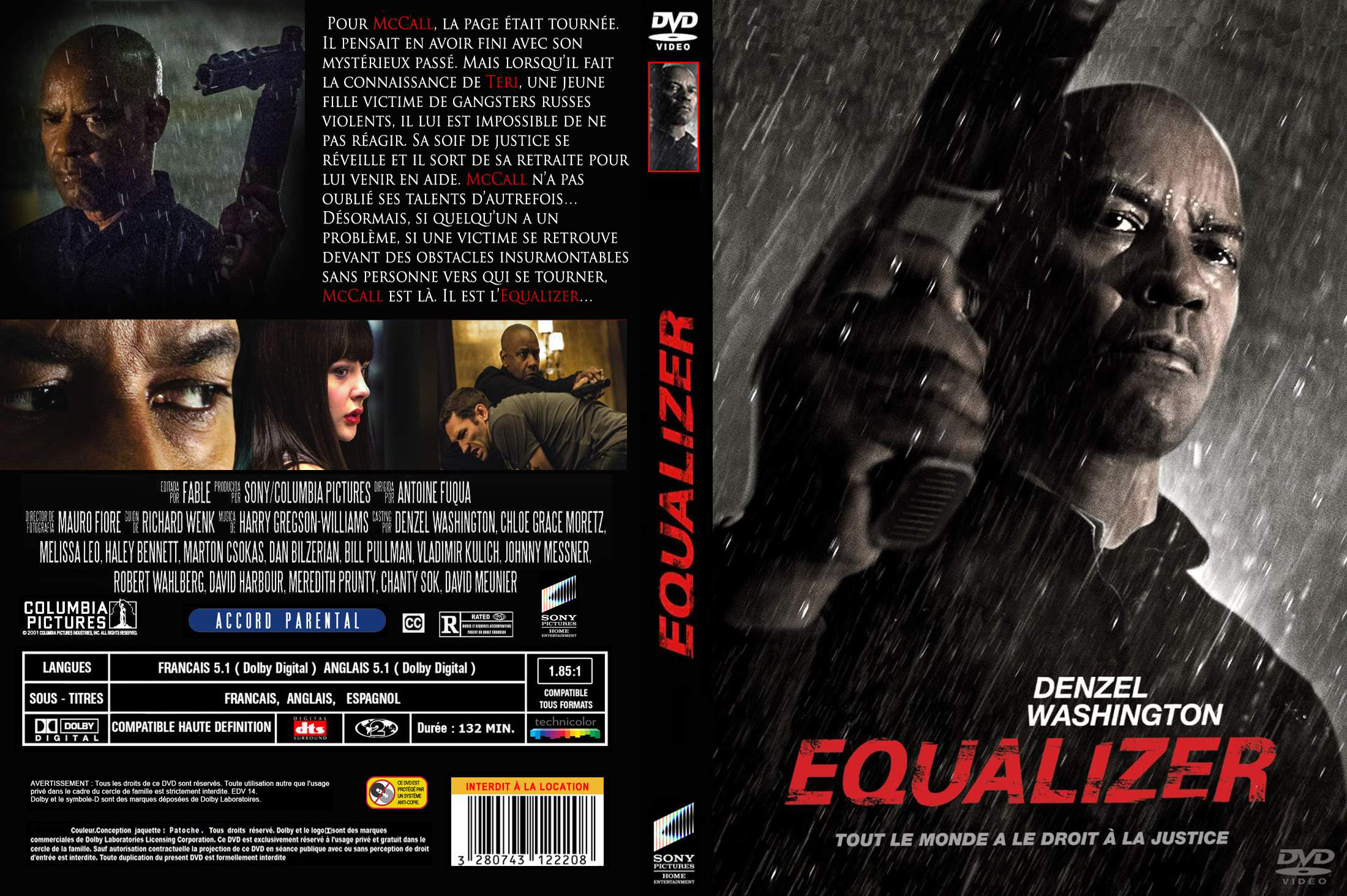 Jaquette DVD Equalizer custom v2