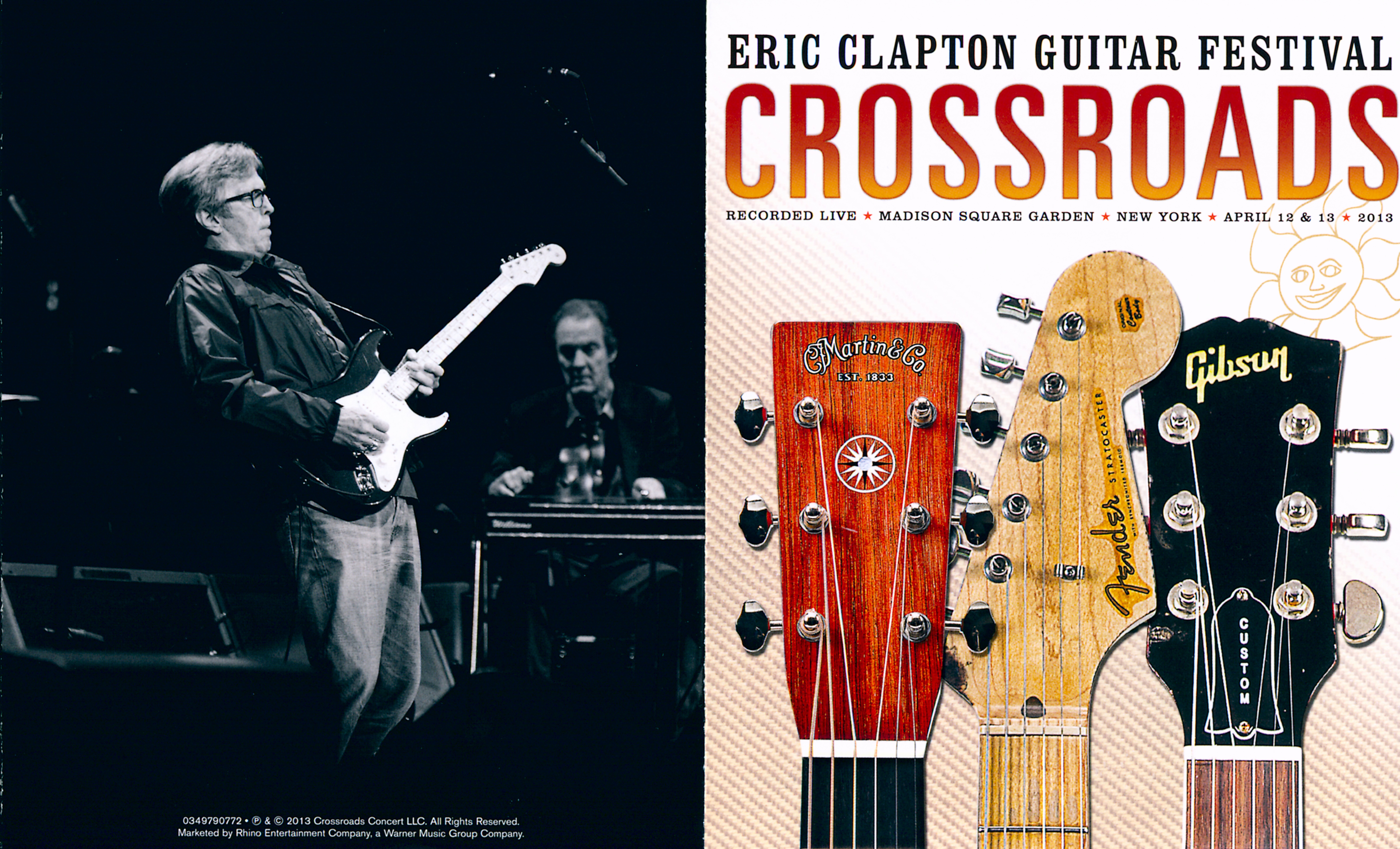 Jaquette DVD Eric Clapton Crossrads Festival 2013