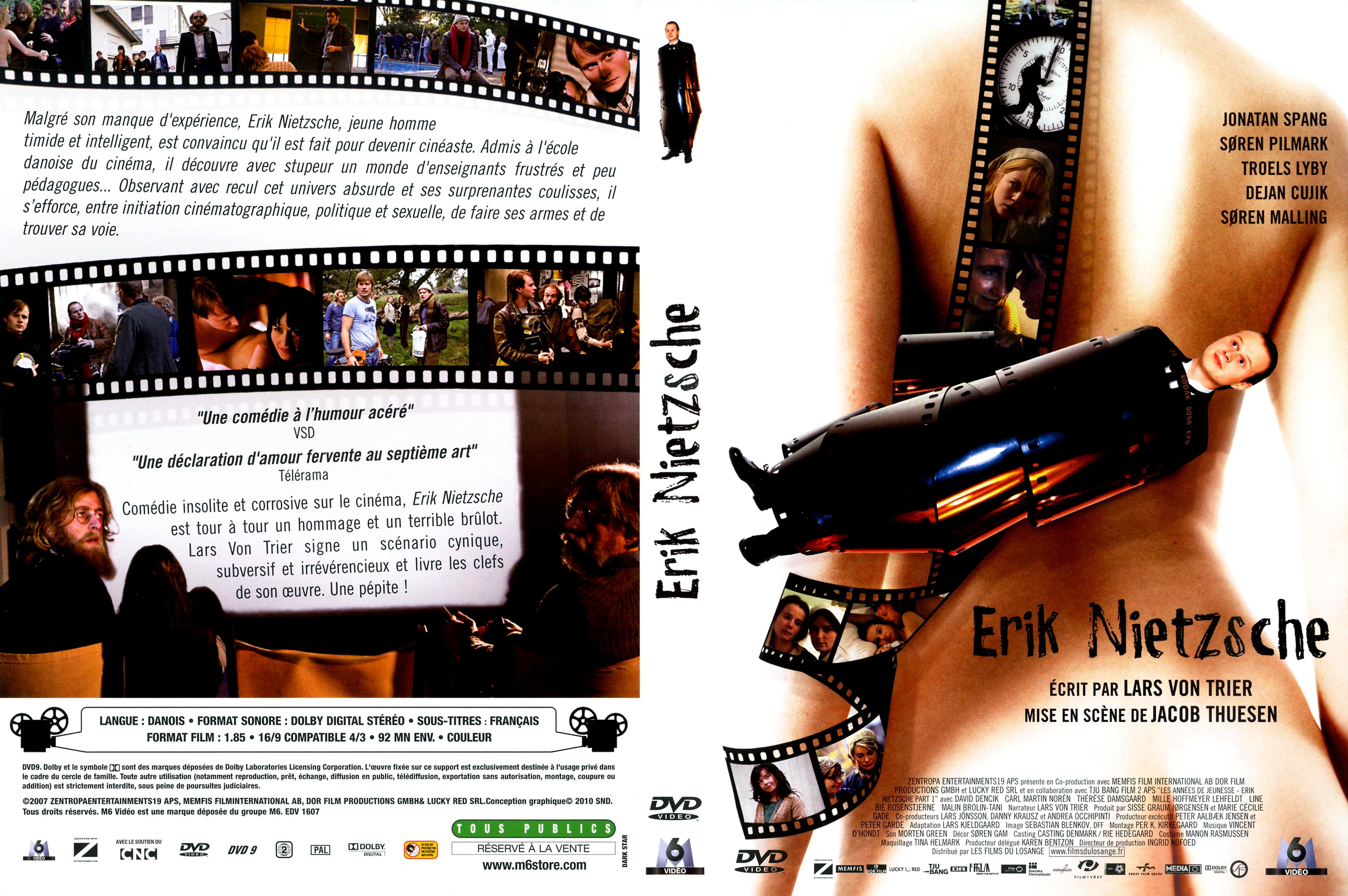 Jaquette DVD Erik Nietzsche